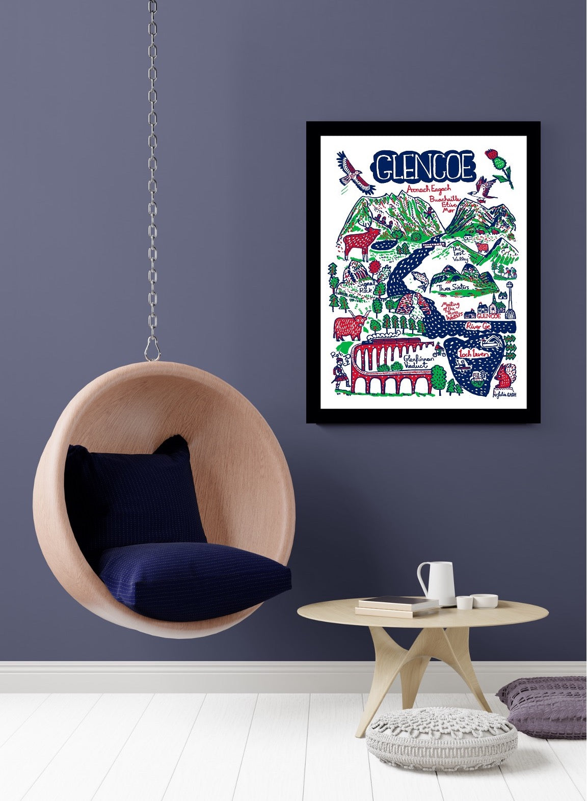 Glencoe Art Print - Julia Gash