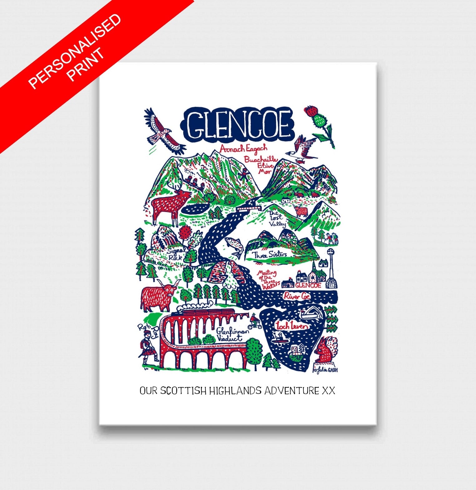 Glencoe Art Print - Julia Gash