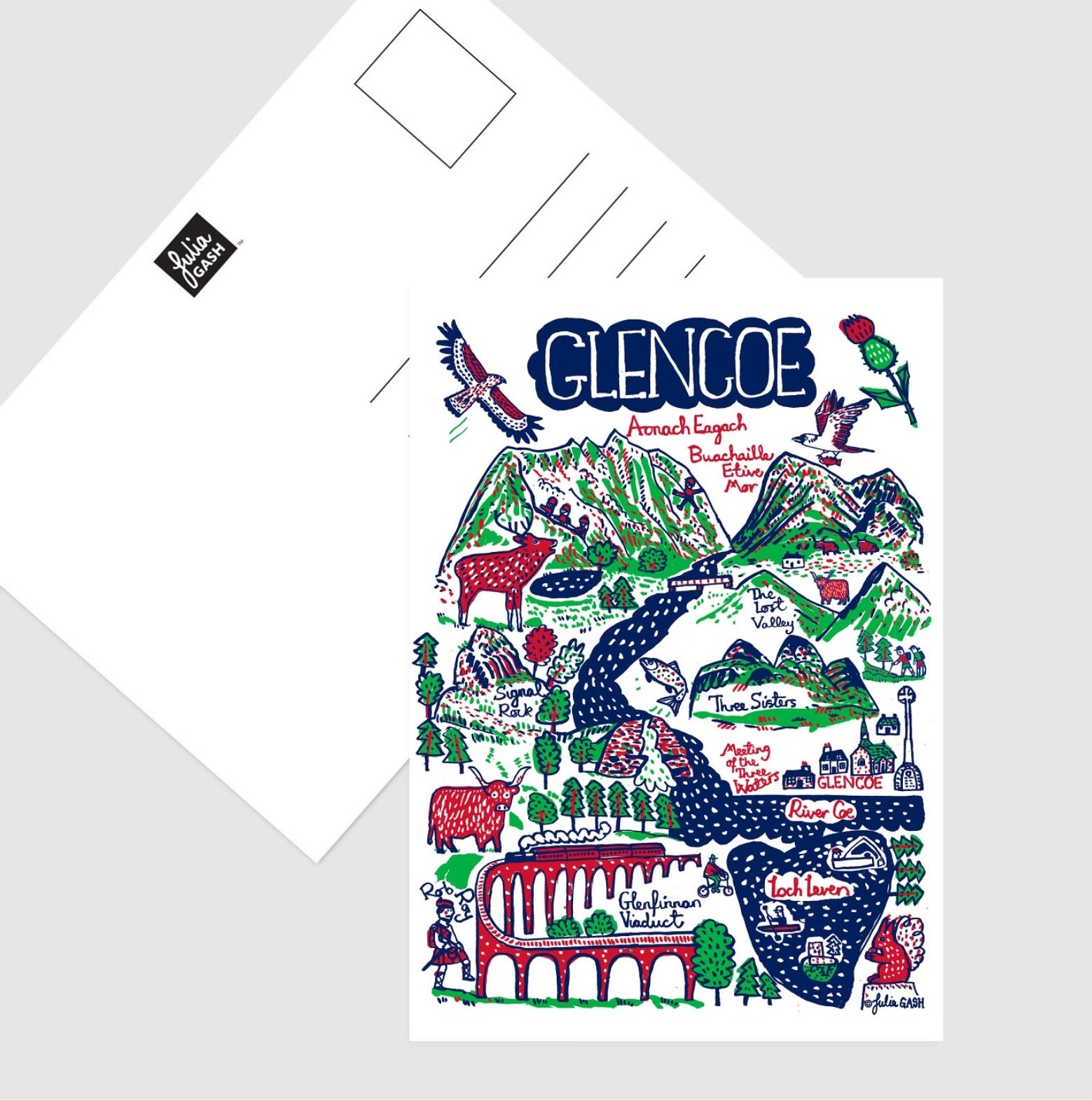 Glencoe Postcard - Julia Gash