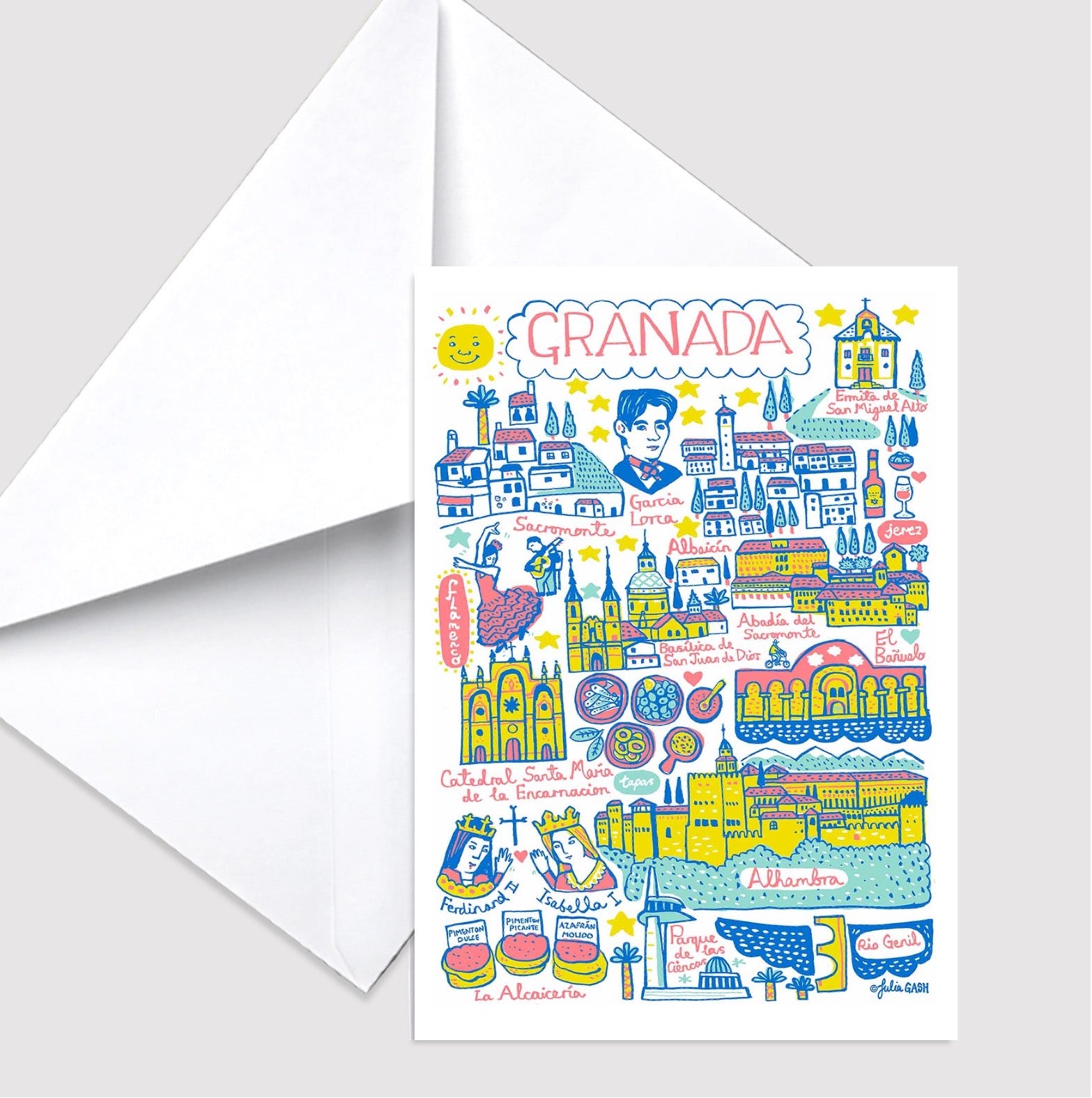 Greeting Card by Julia Gash