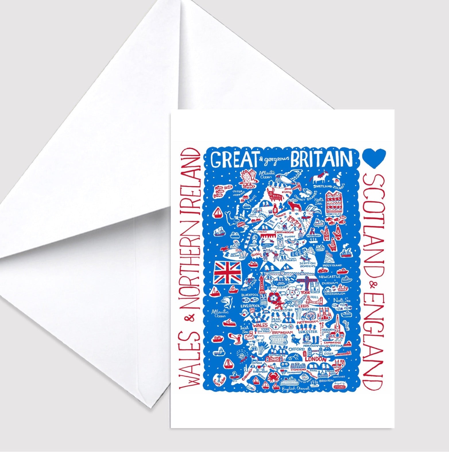 Greeting Card by Julia Gash