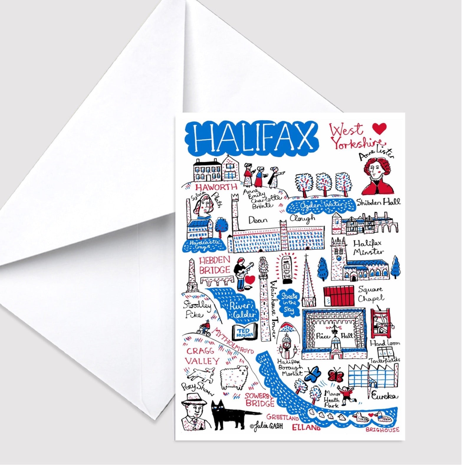 Greeting Card by Julia Gash