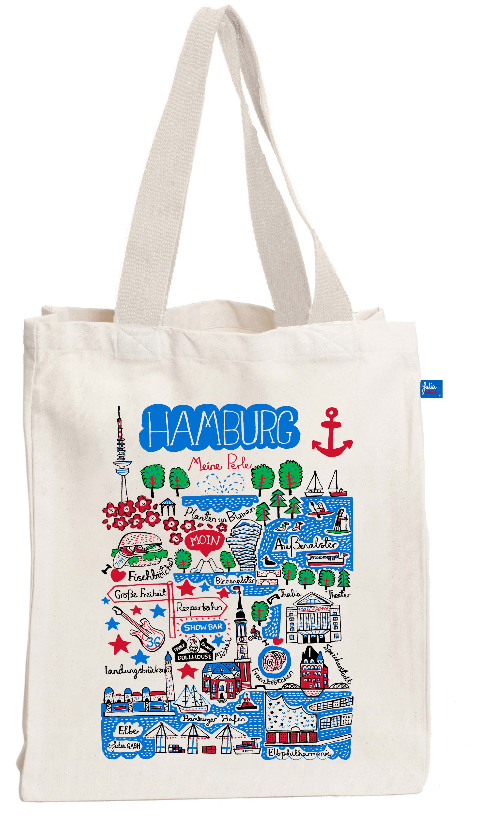 Hamburg Tote Bag