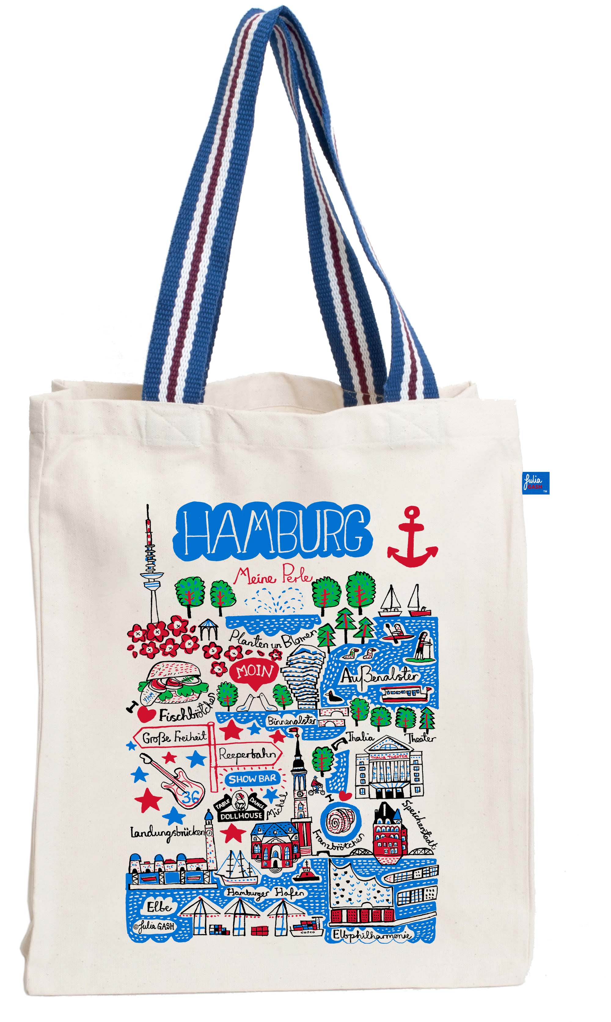 Hamburg Tote Bag