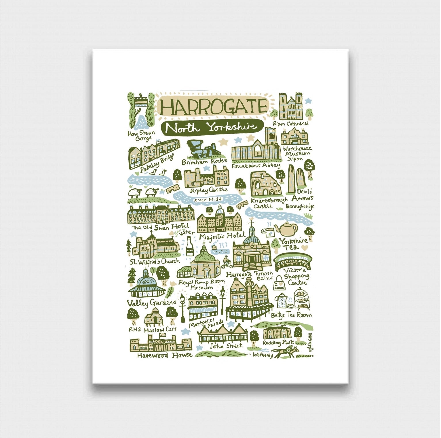 Harrogate Art Print