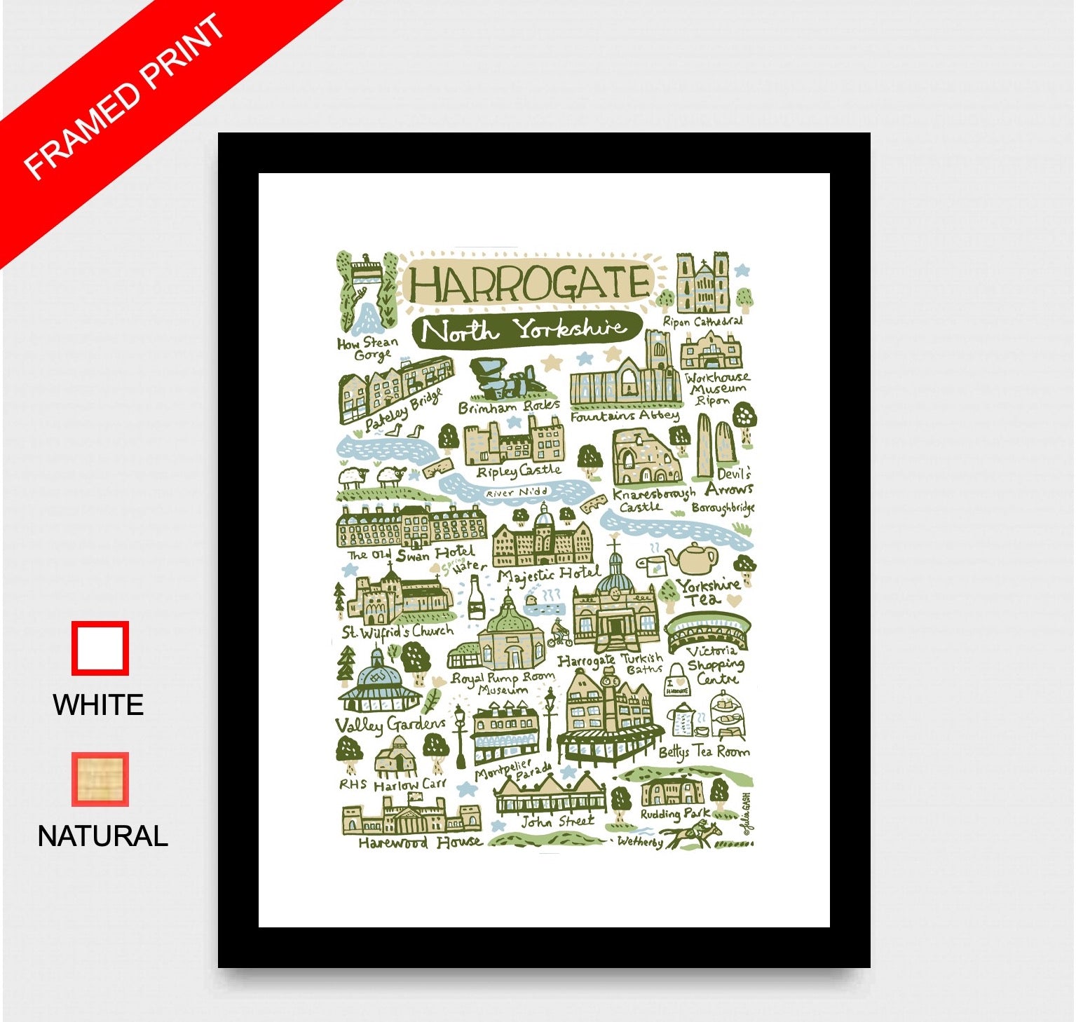 Harrogate Art Print
