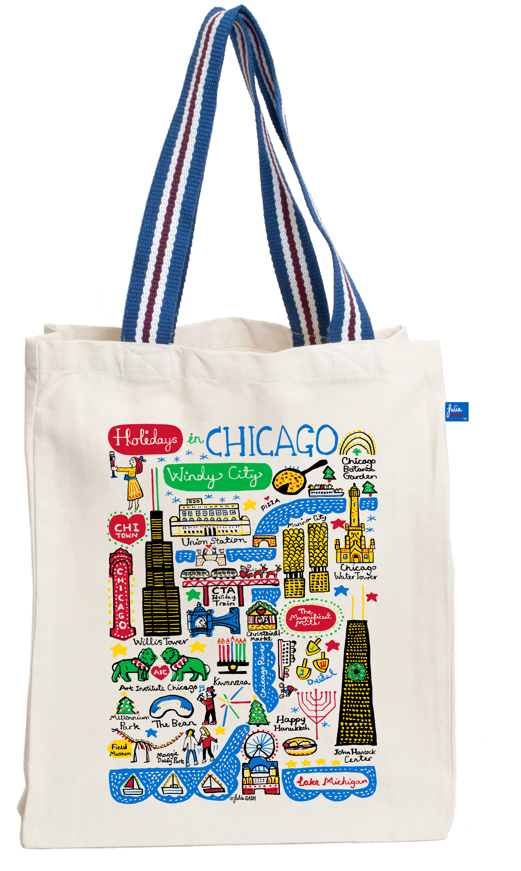 Holidays in Chicago Tote Bag