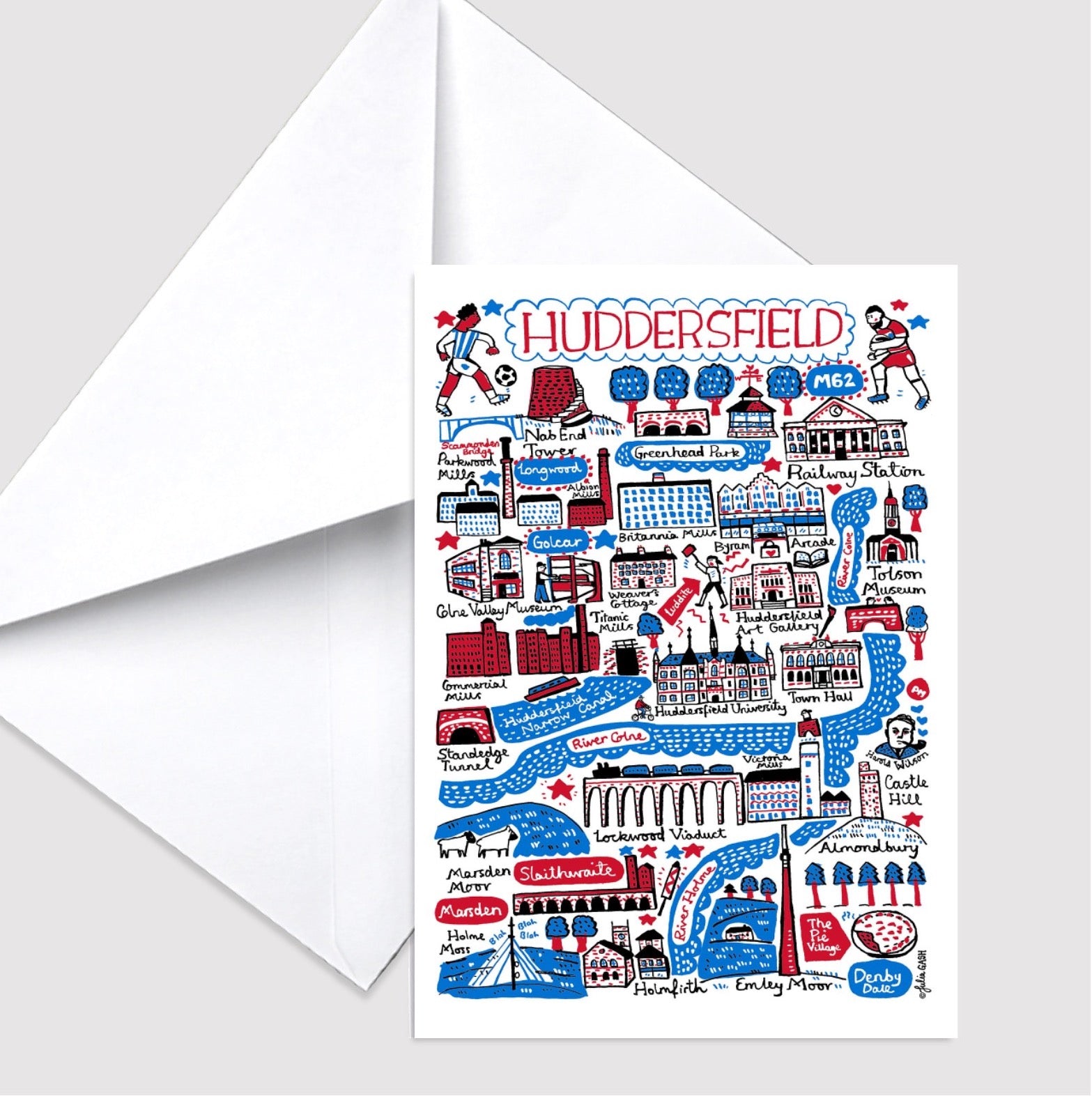 Greeting Card by Julia Gash