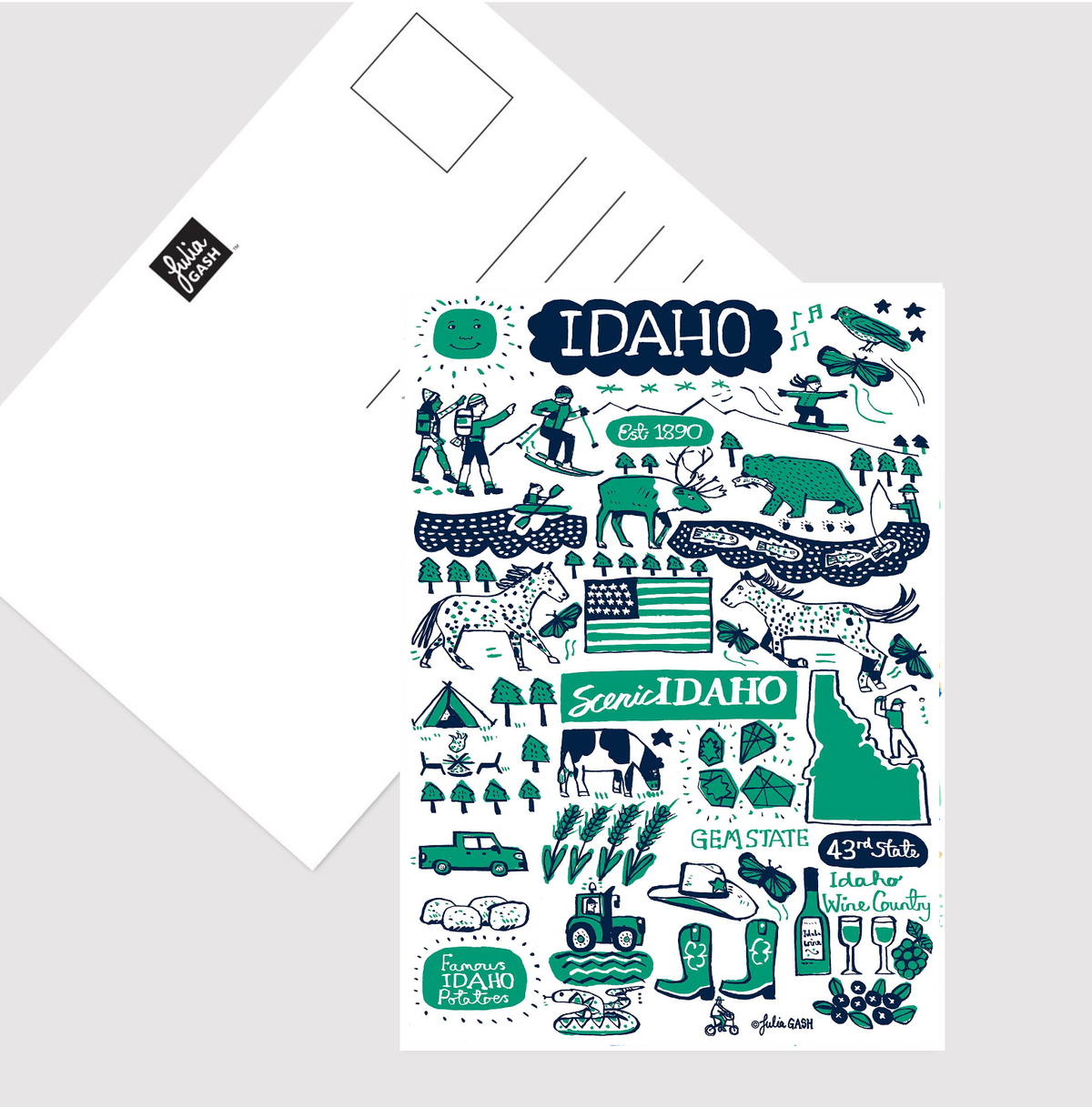 Idaho Postcard