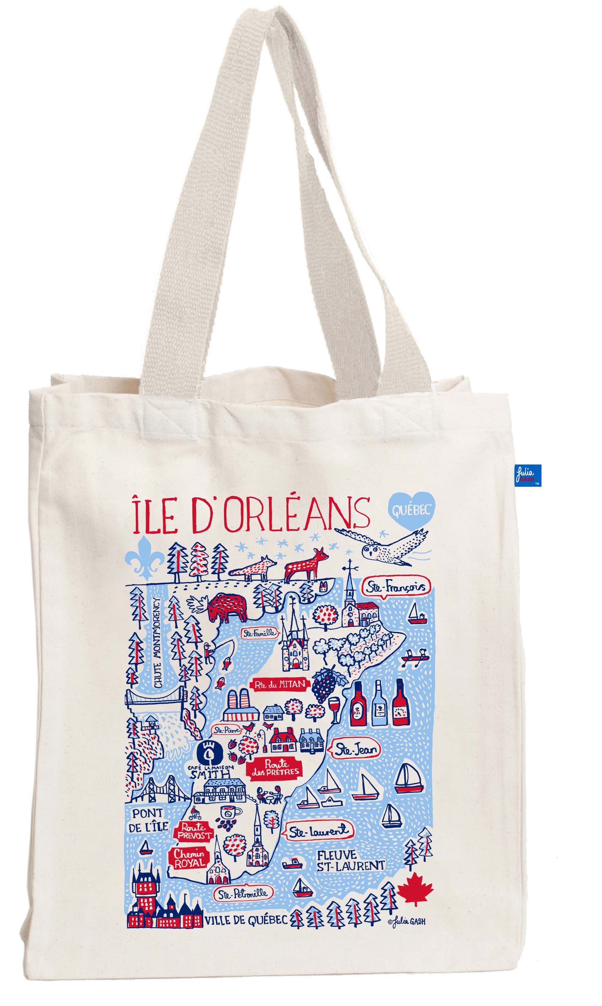 Ile D'Orleans Tote Bag