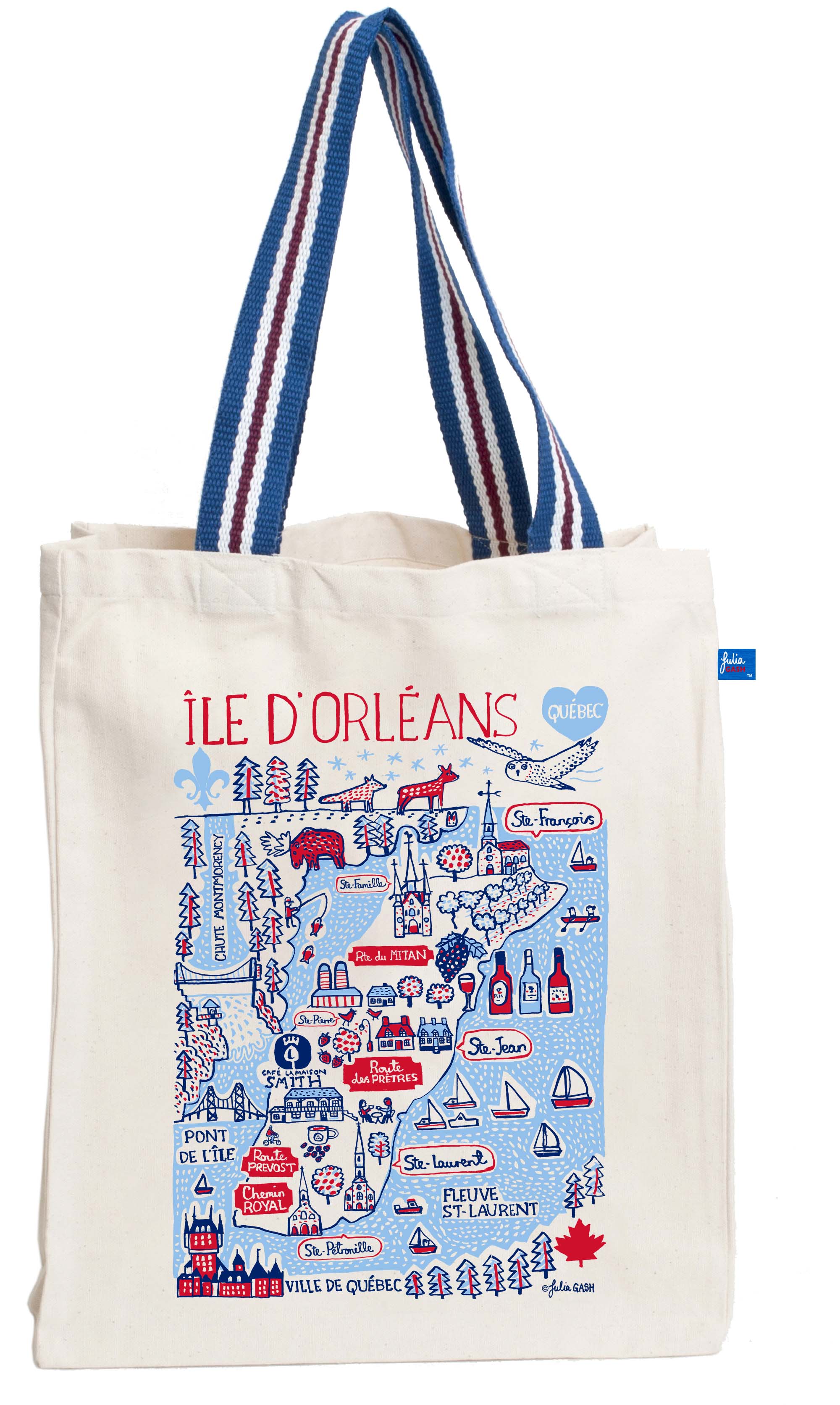Ile D'Orleans Tote Bag