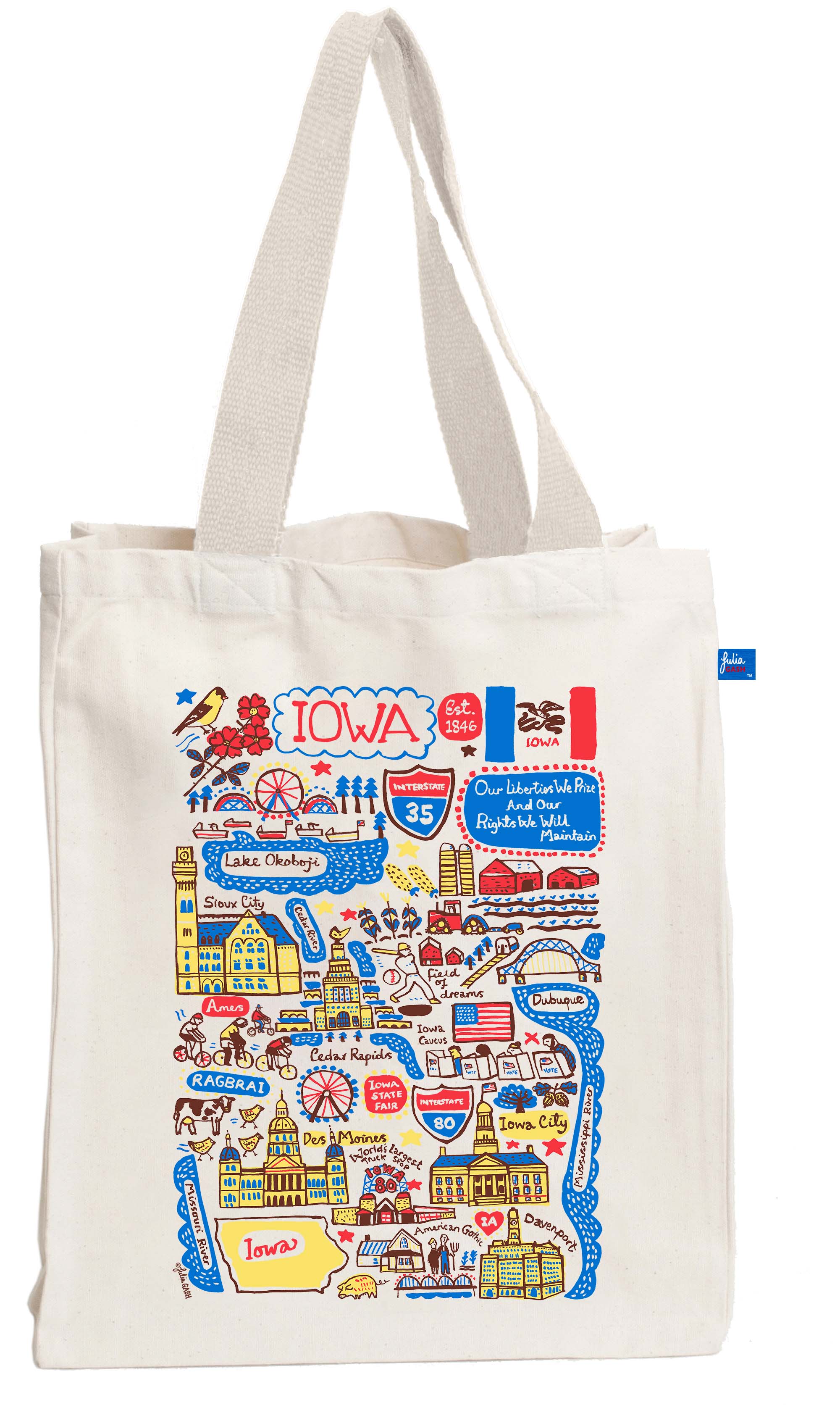 Iowa Tote Bag