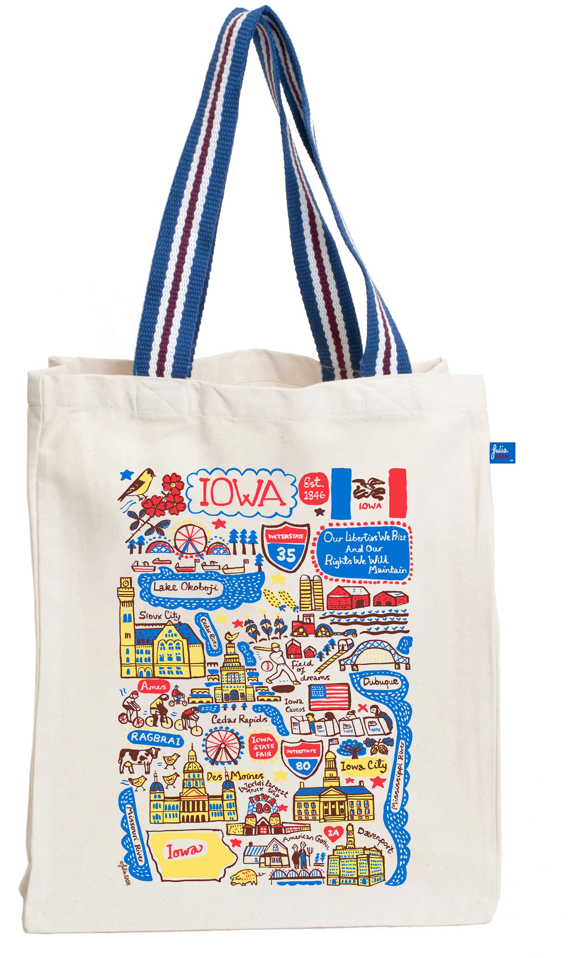 Iowa Tote Bag