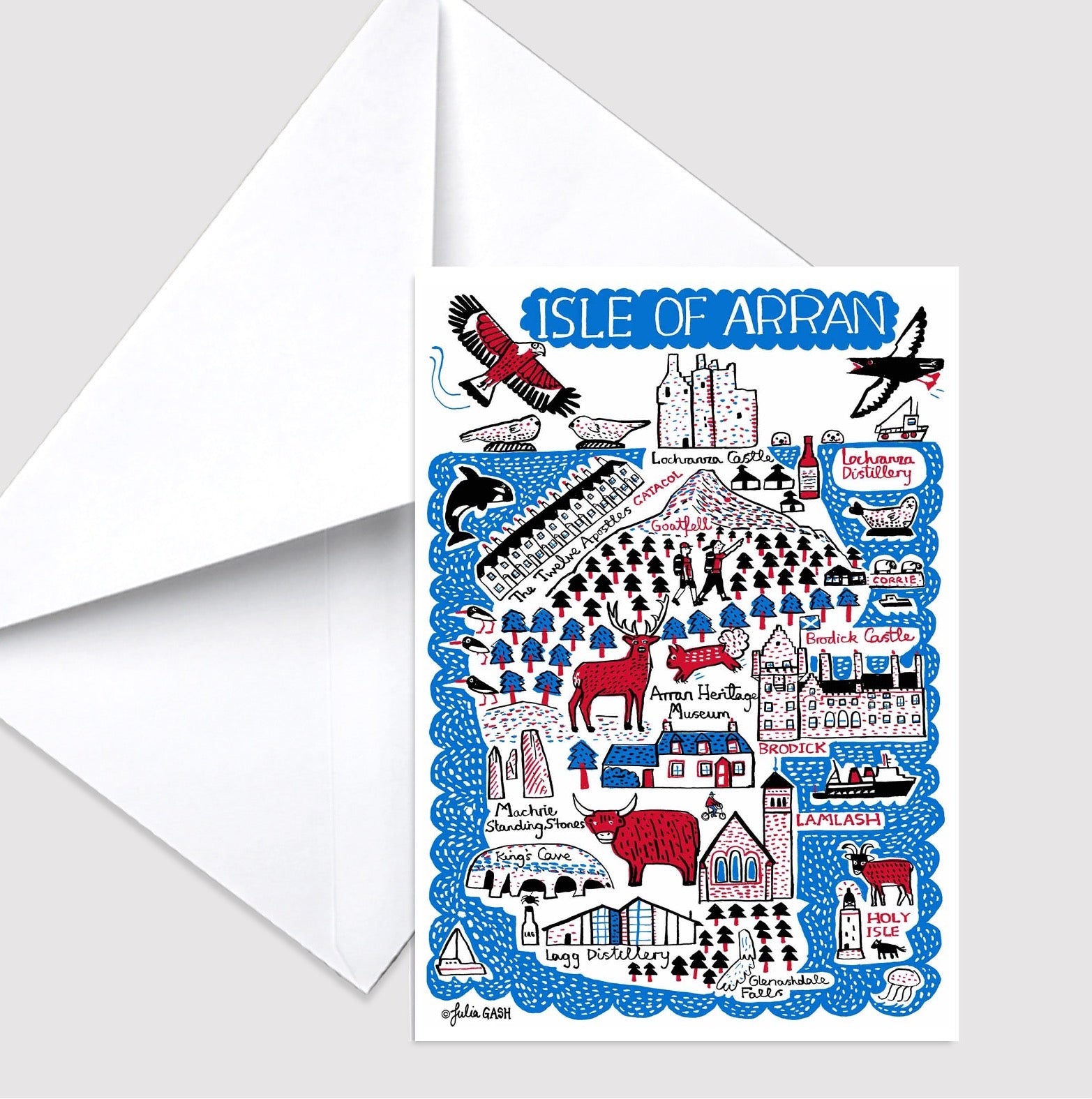 Greeting Card by Julia Gash