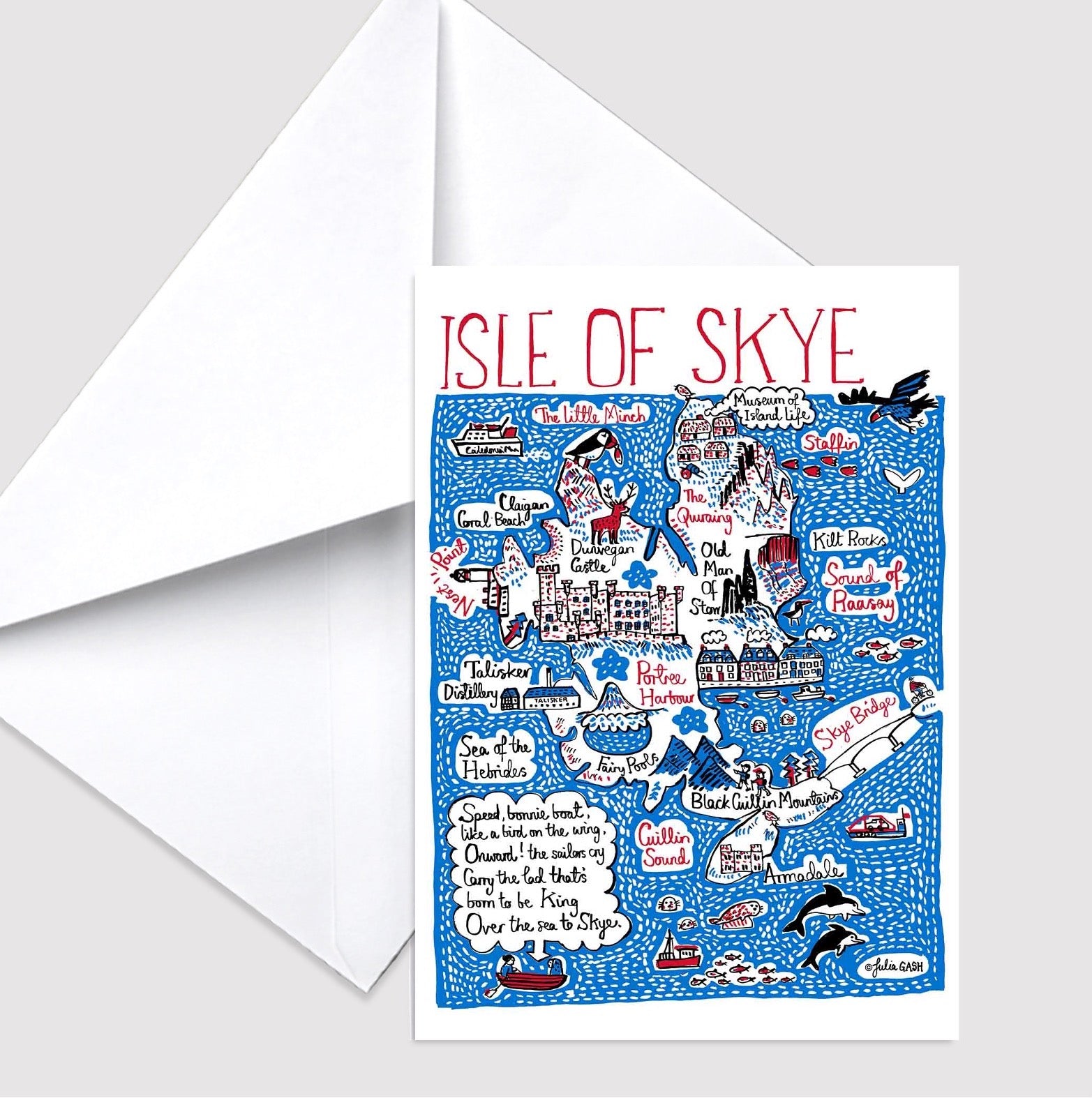 Greeting Card by Julia Gash