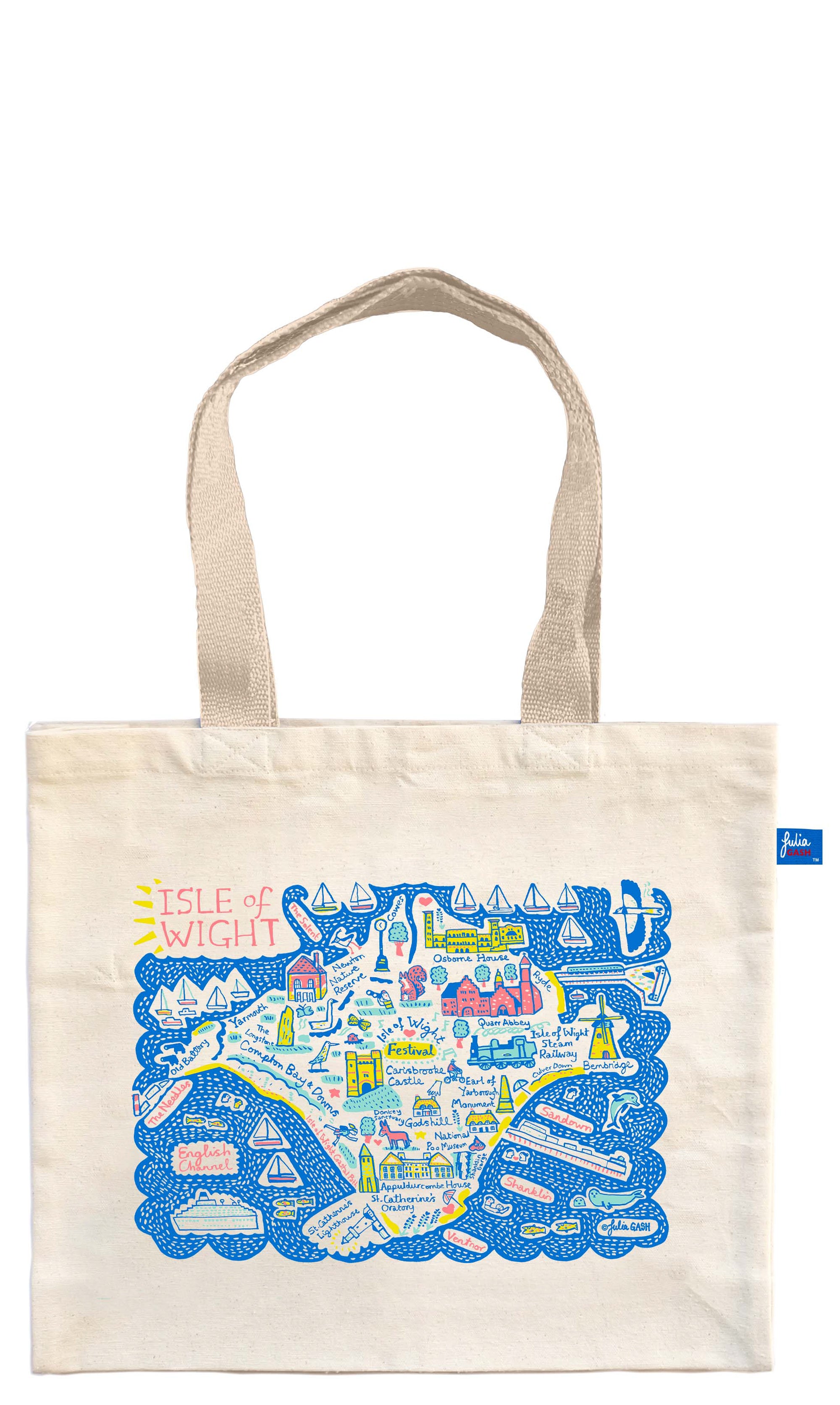Isle of Wight Tote Bag