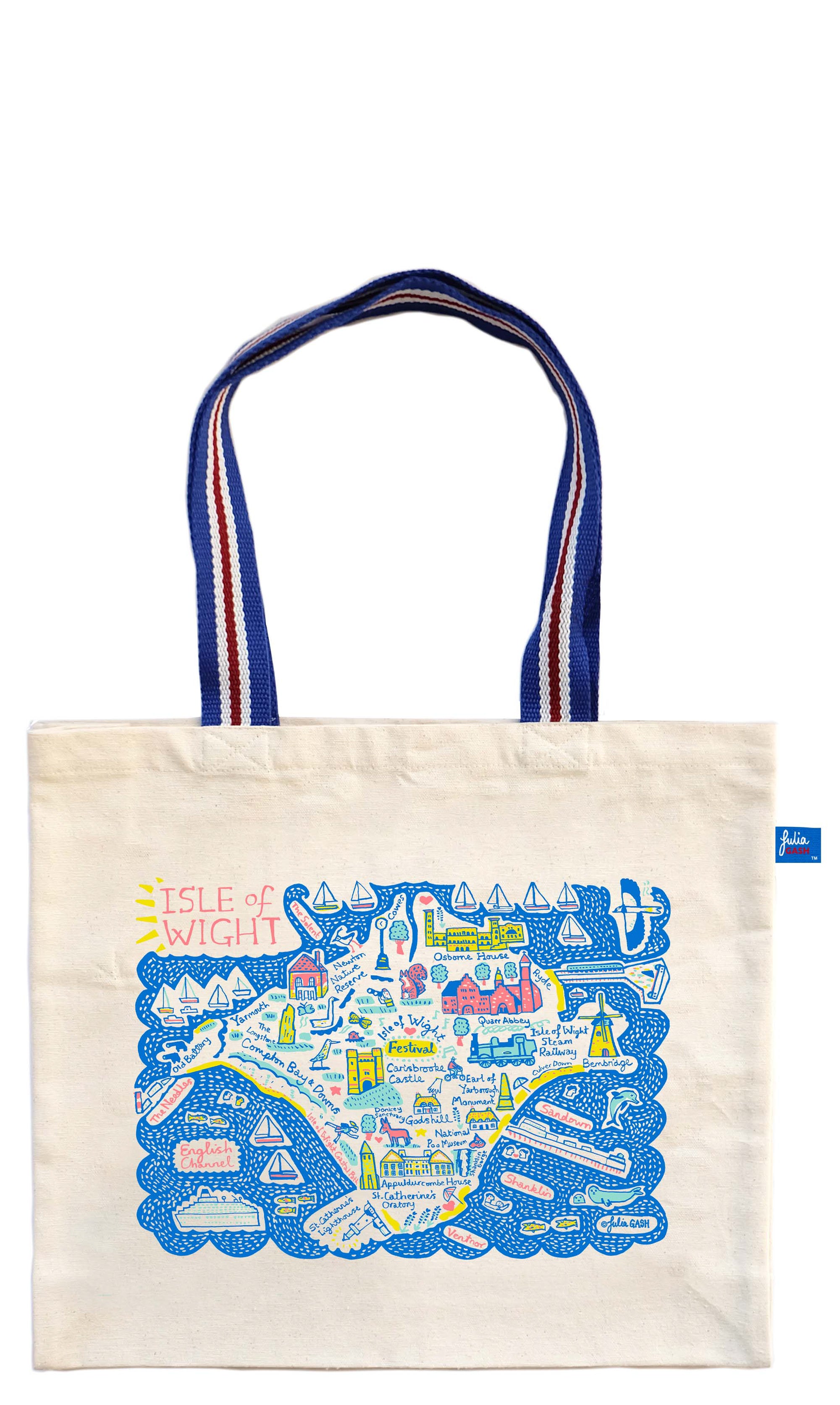 Isle of Wight Tote Bag