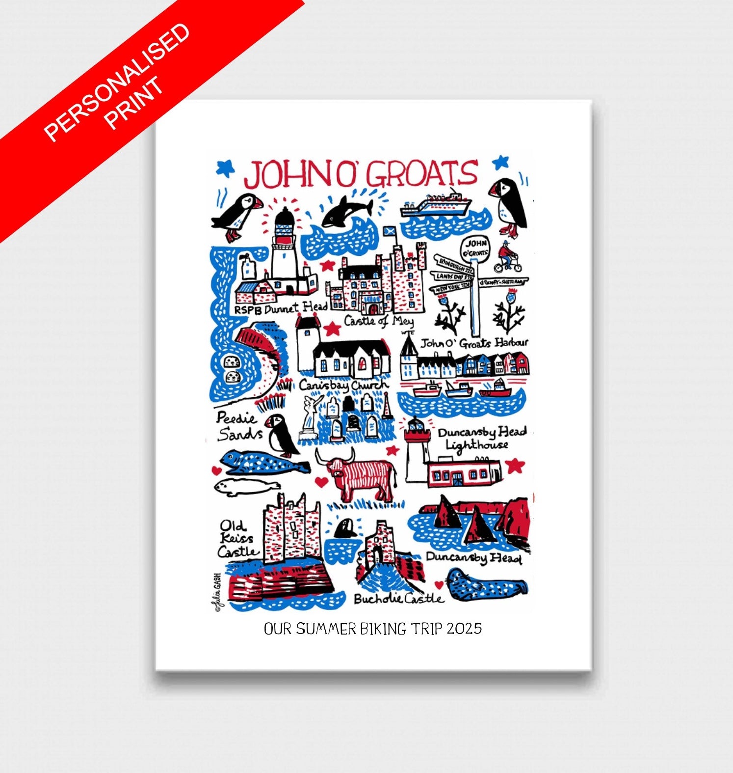John O Groats Art Print