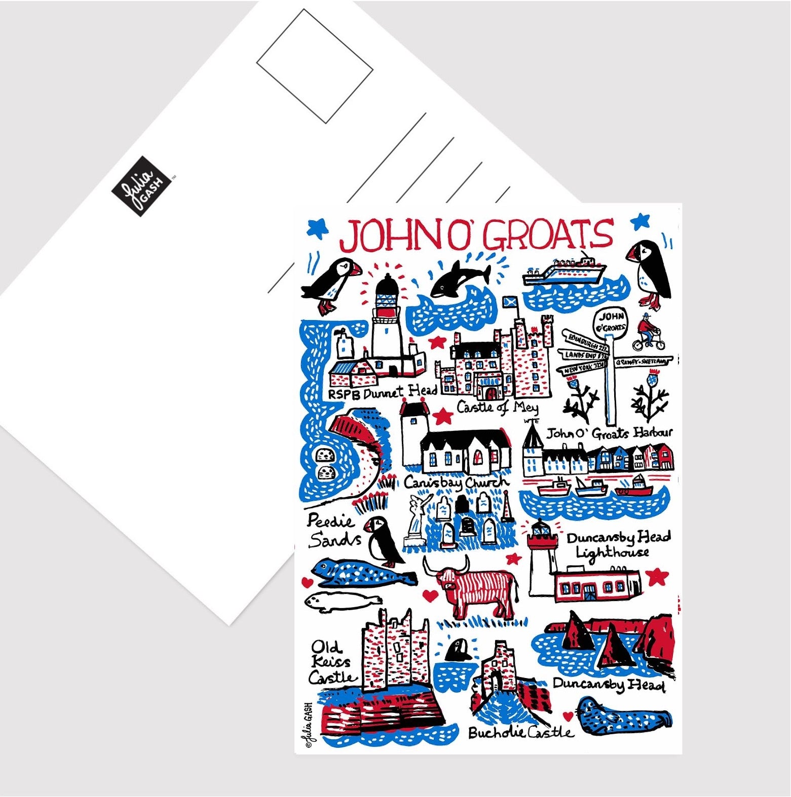 John O Groats Postcard