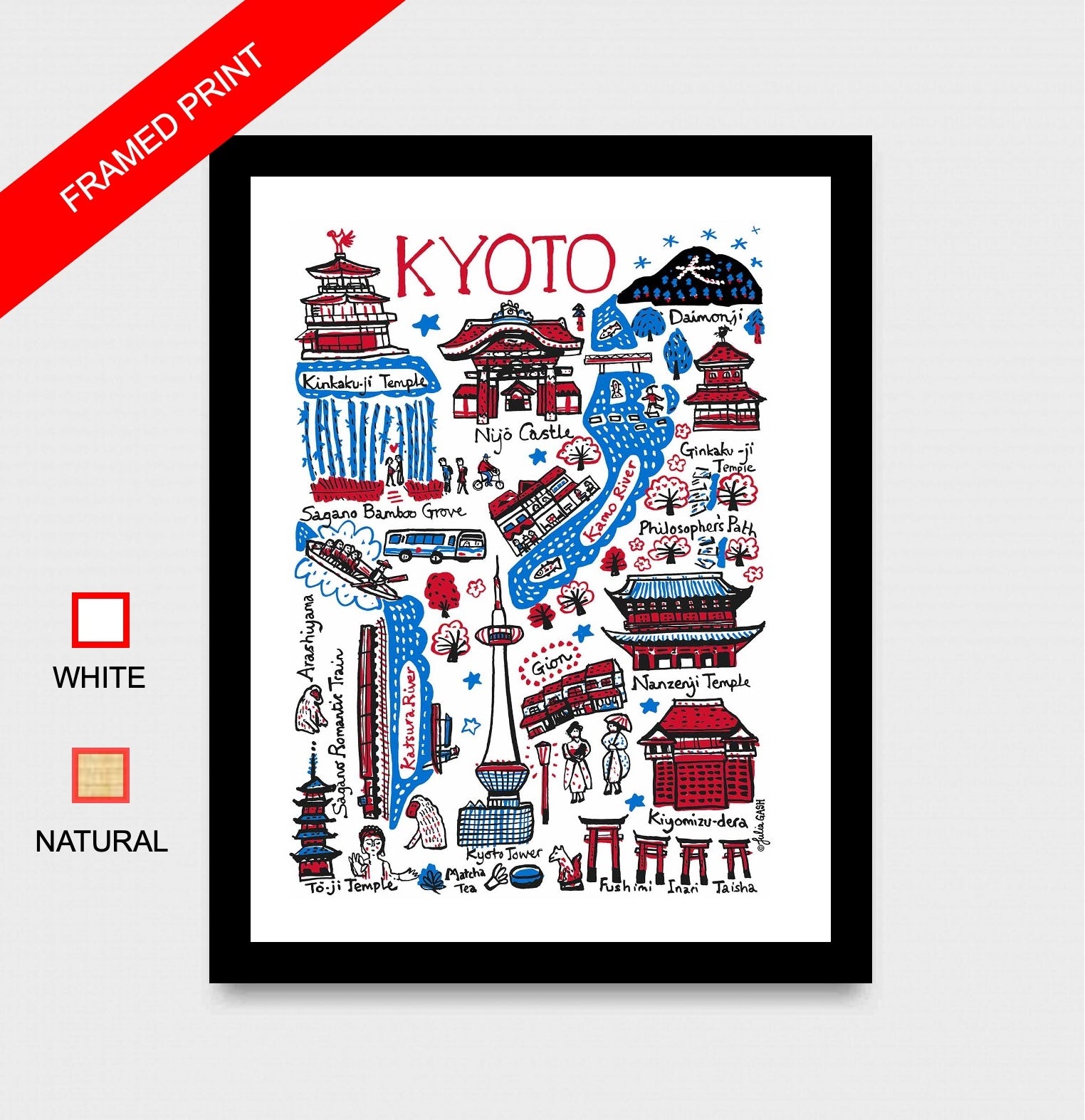 Kyoto Art Print