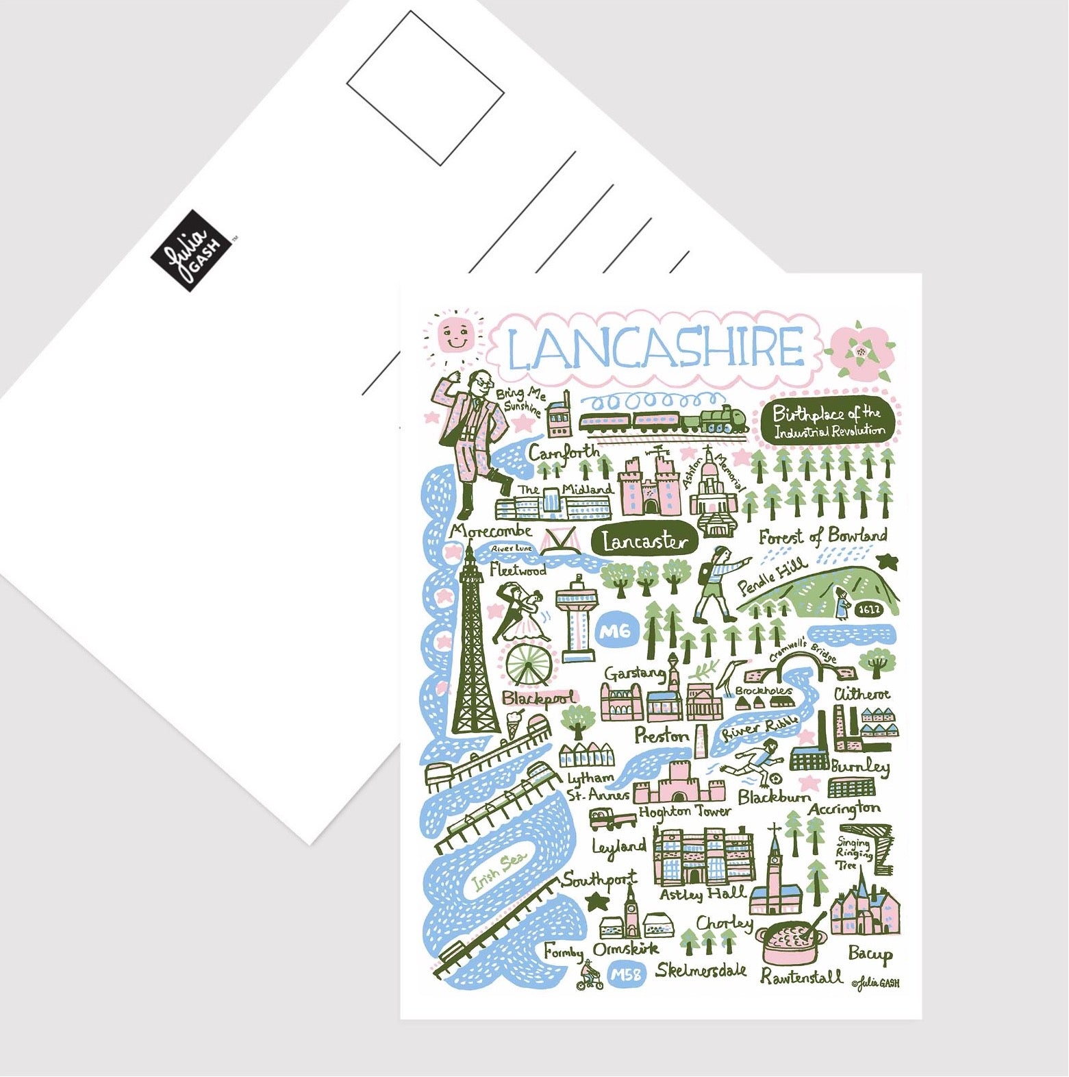 Lancashire Postcard - Julia Gash