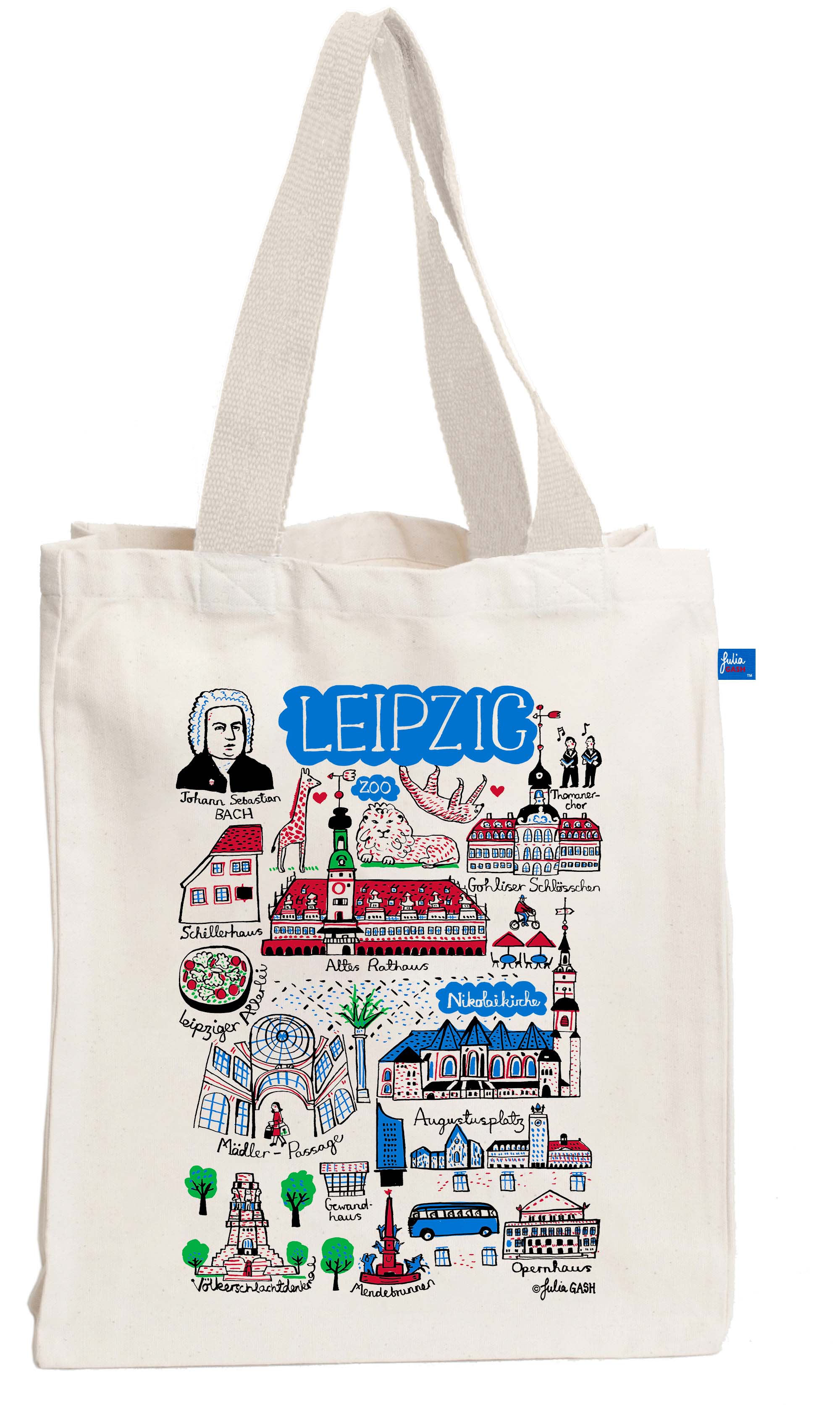 Leipzig Tote Bag