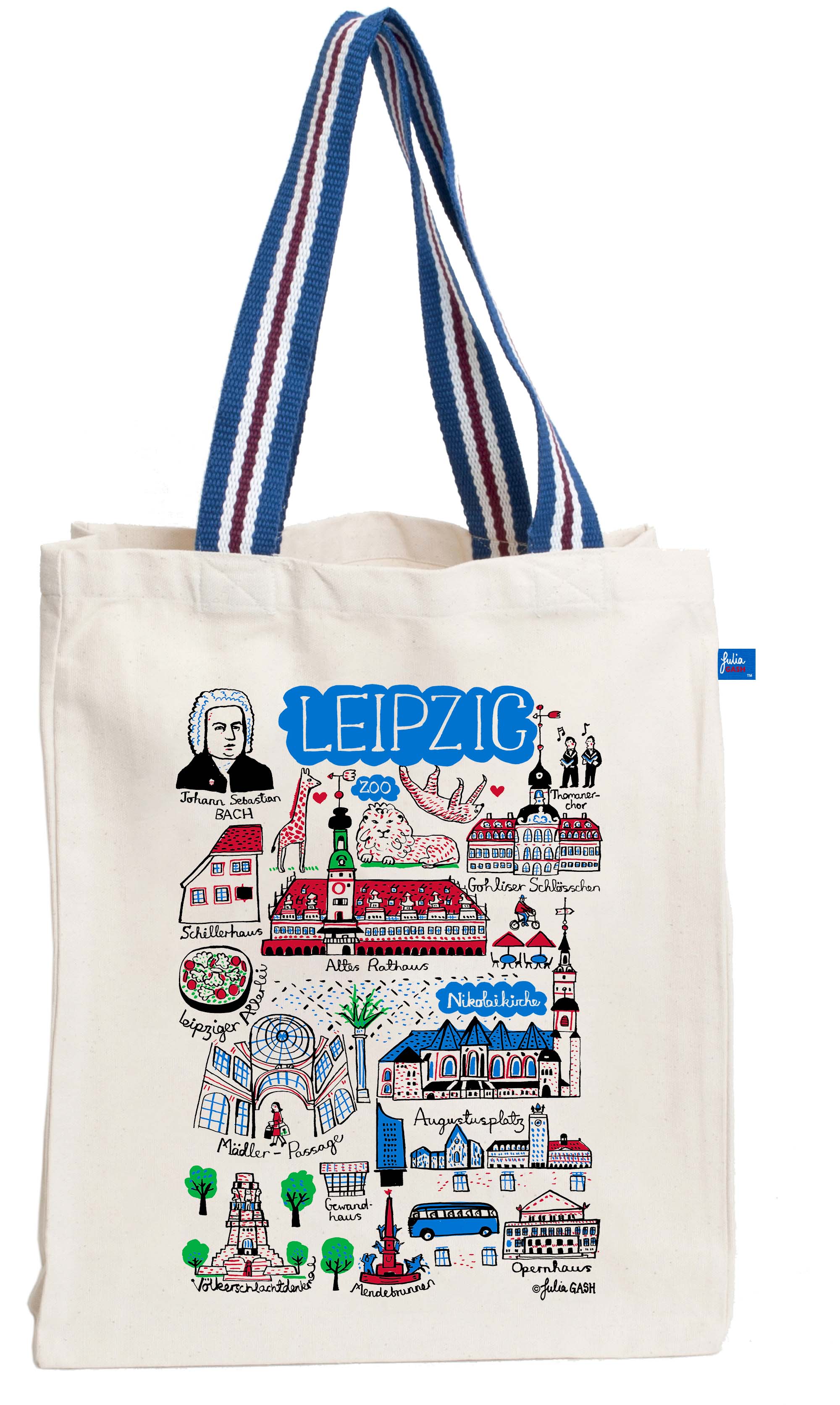 Leipzig Tote Bag