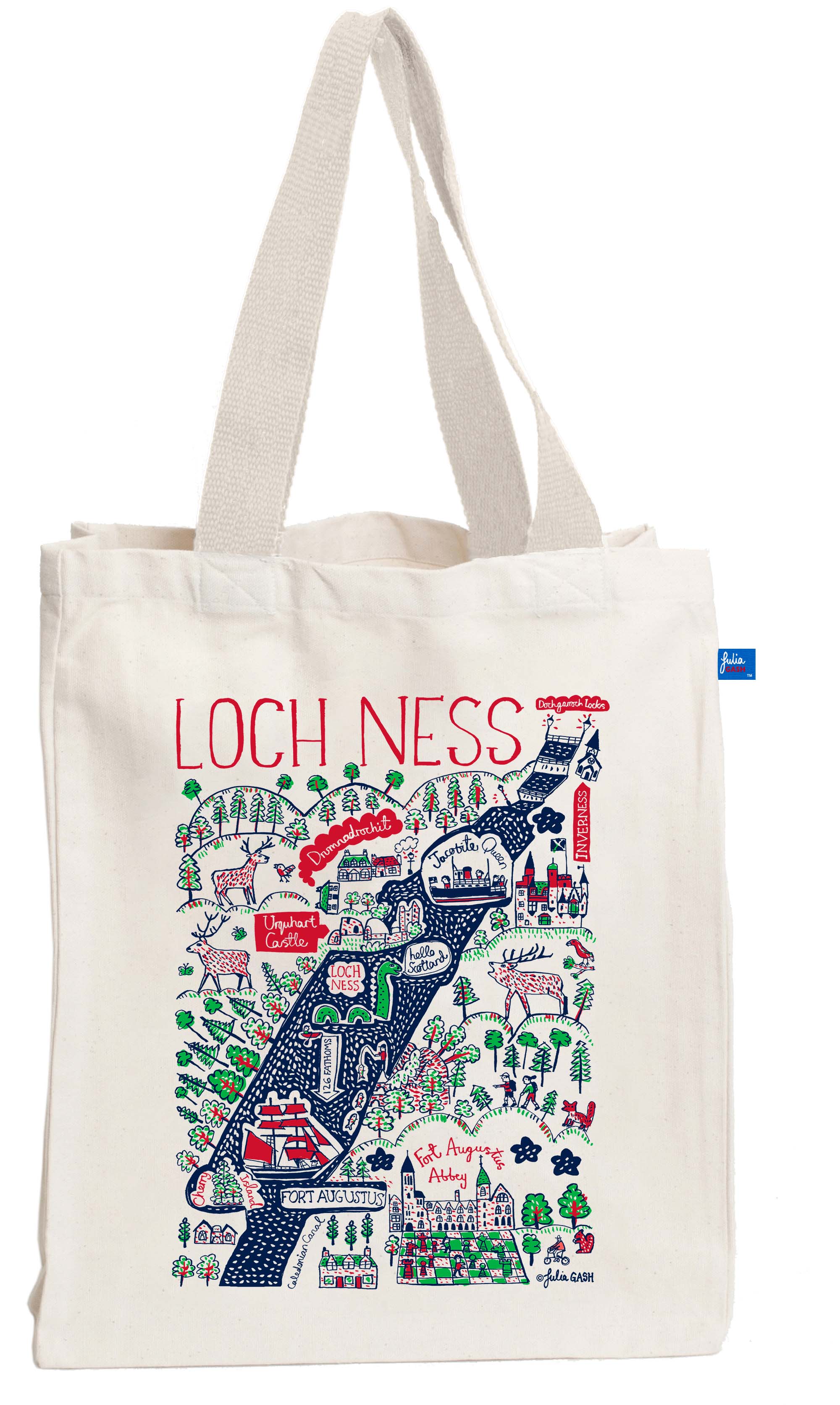 Loch Ness Tote Bag