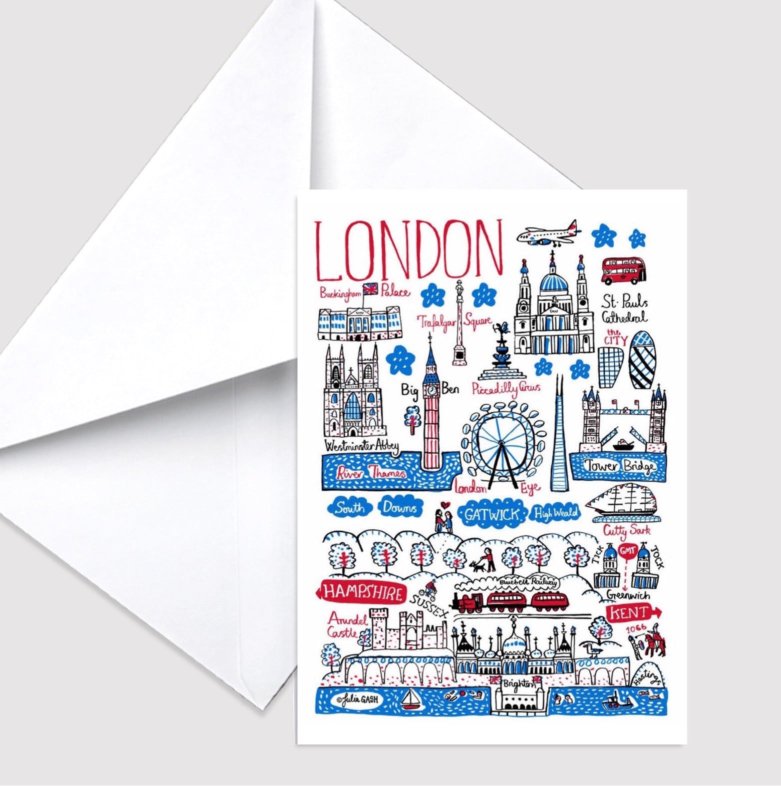 Greeting Card by Julia Gash