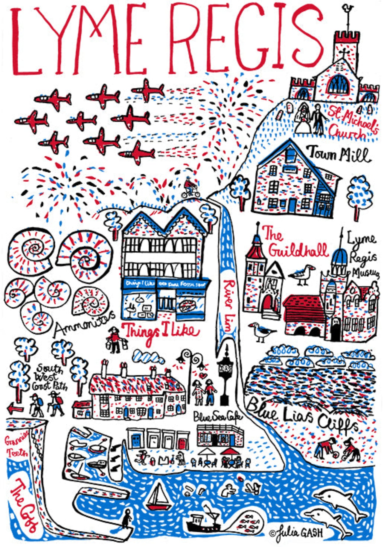 Lyme Regis Art Print