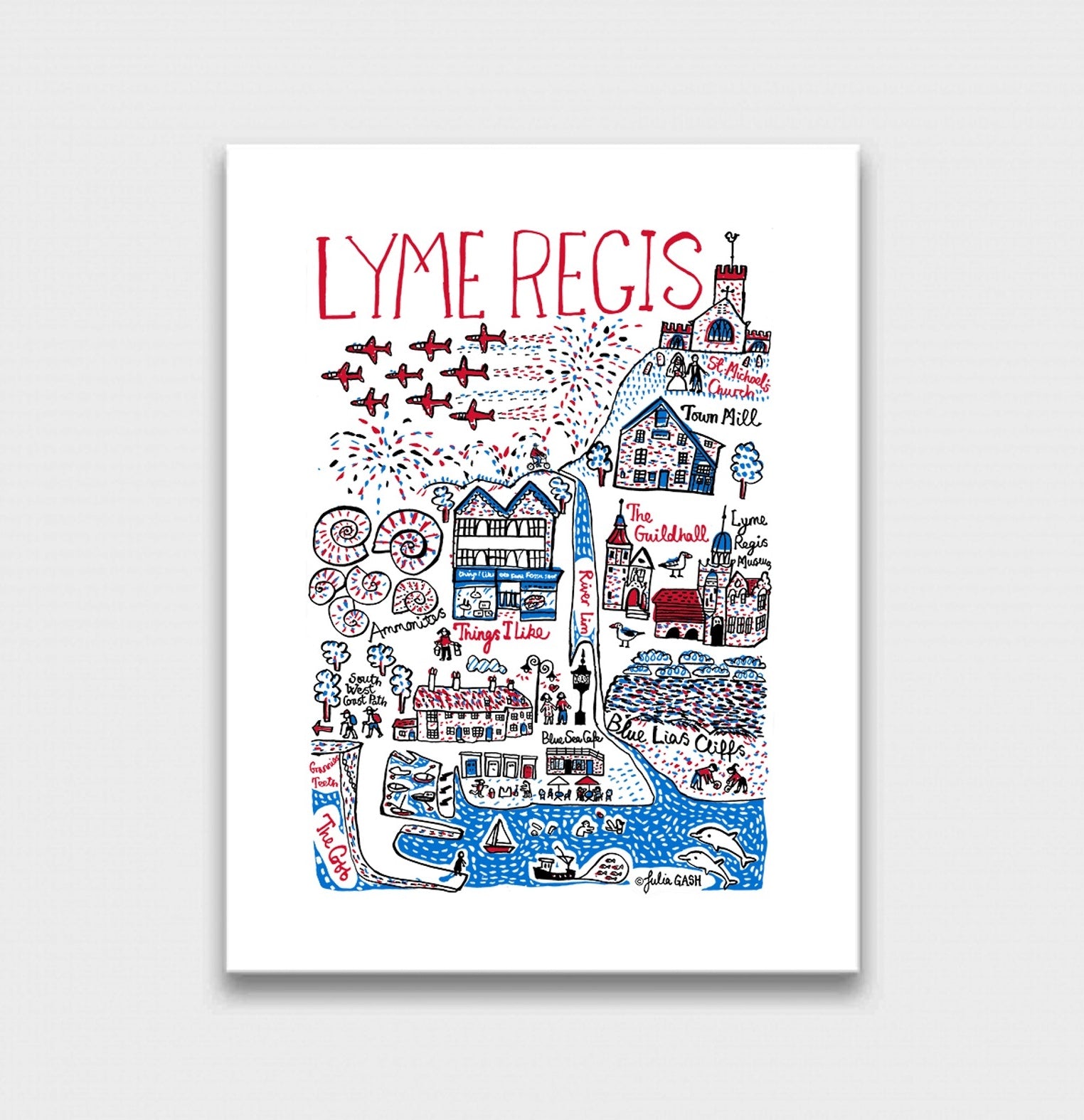 Lyme Regis Art Print