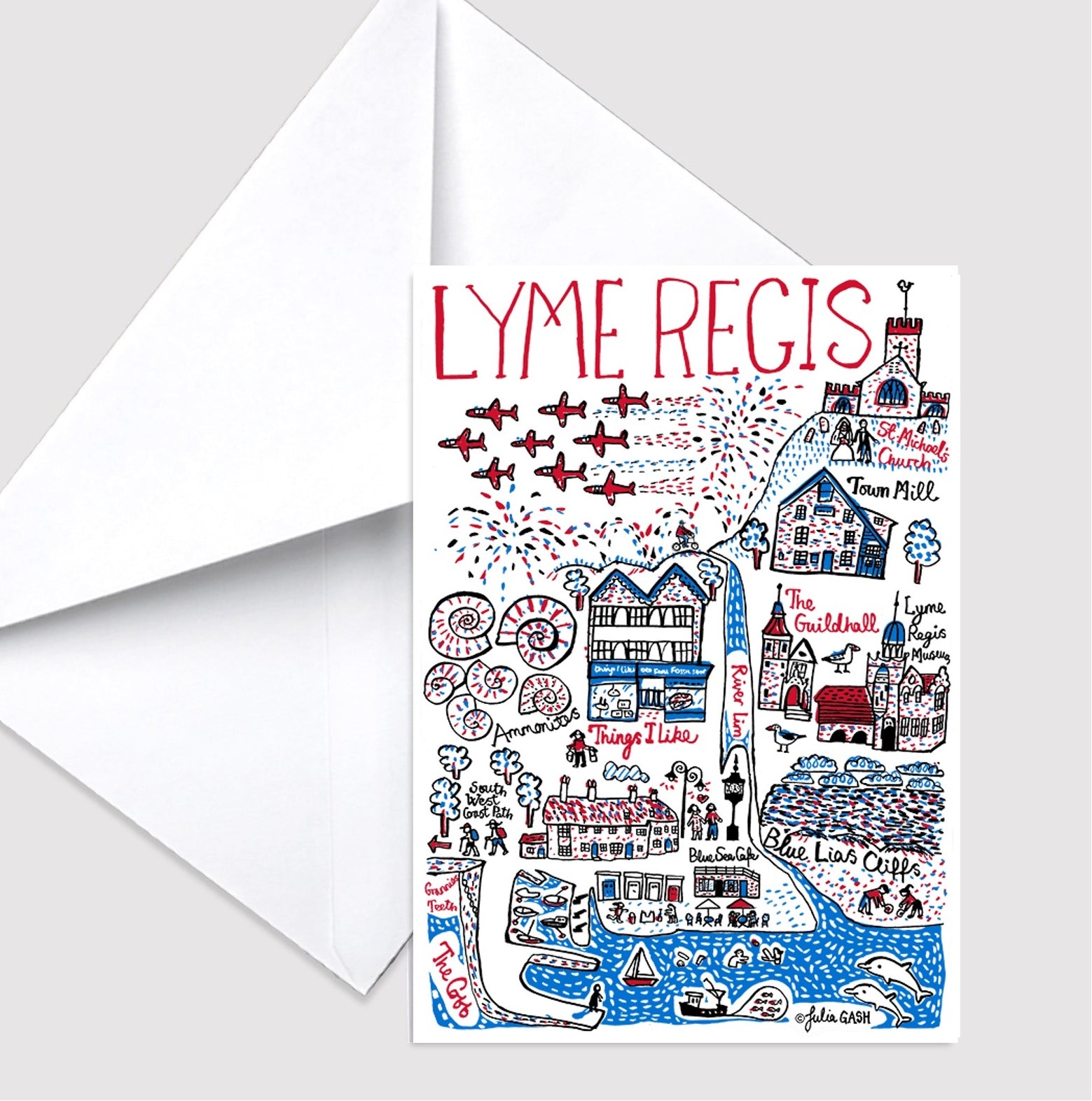 Lyme Regis Greeting Card