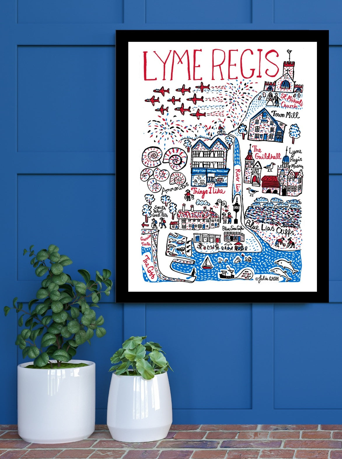 Lyme Regis Art Print