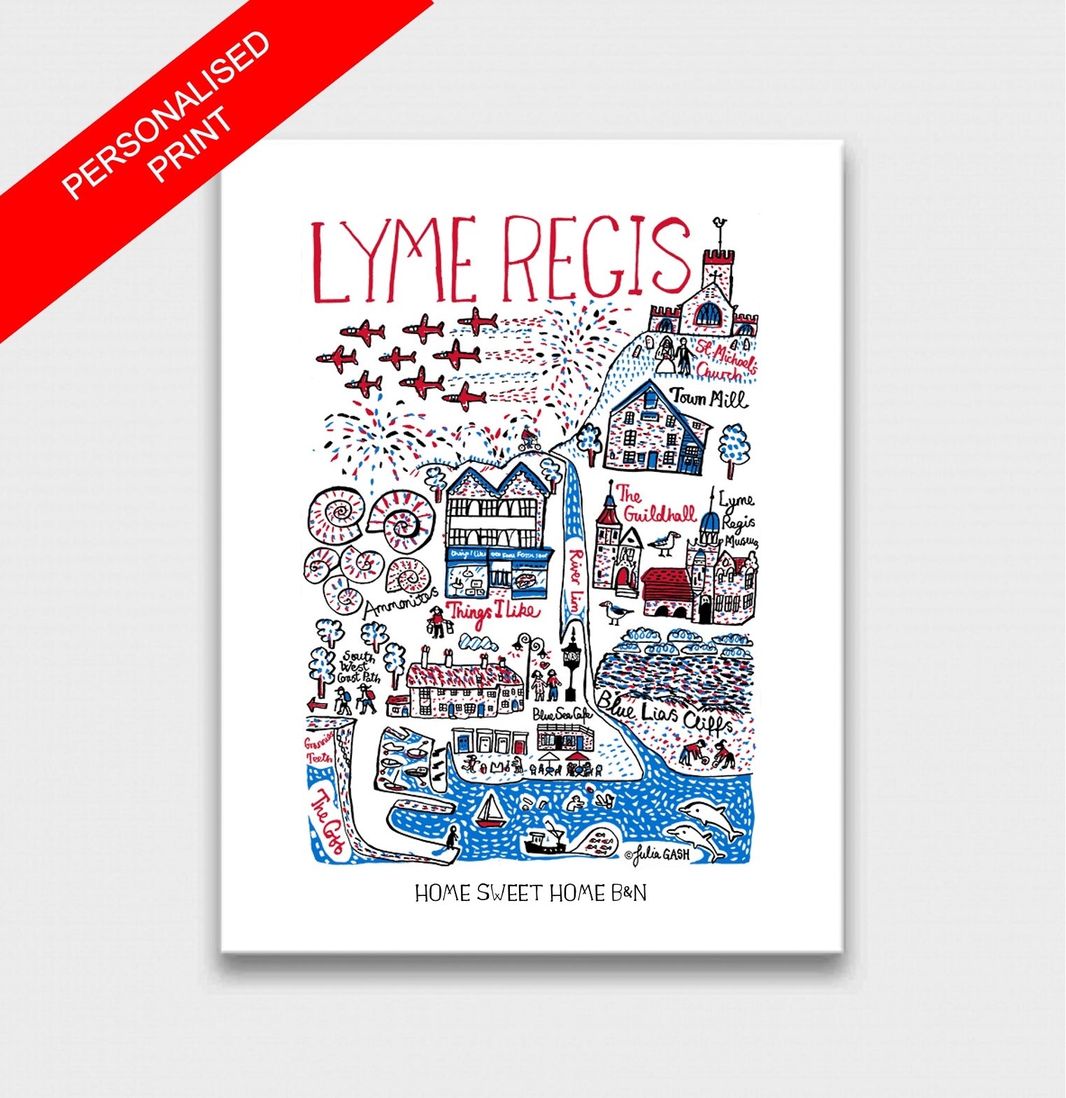 Lyme Regis Art Print