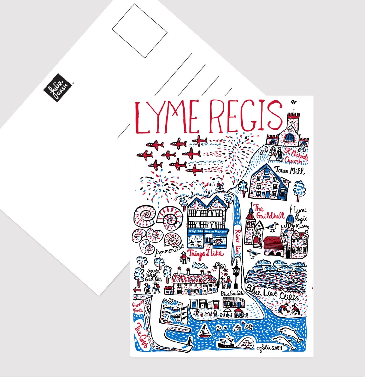 Lyme Regis Postcard