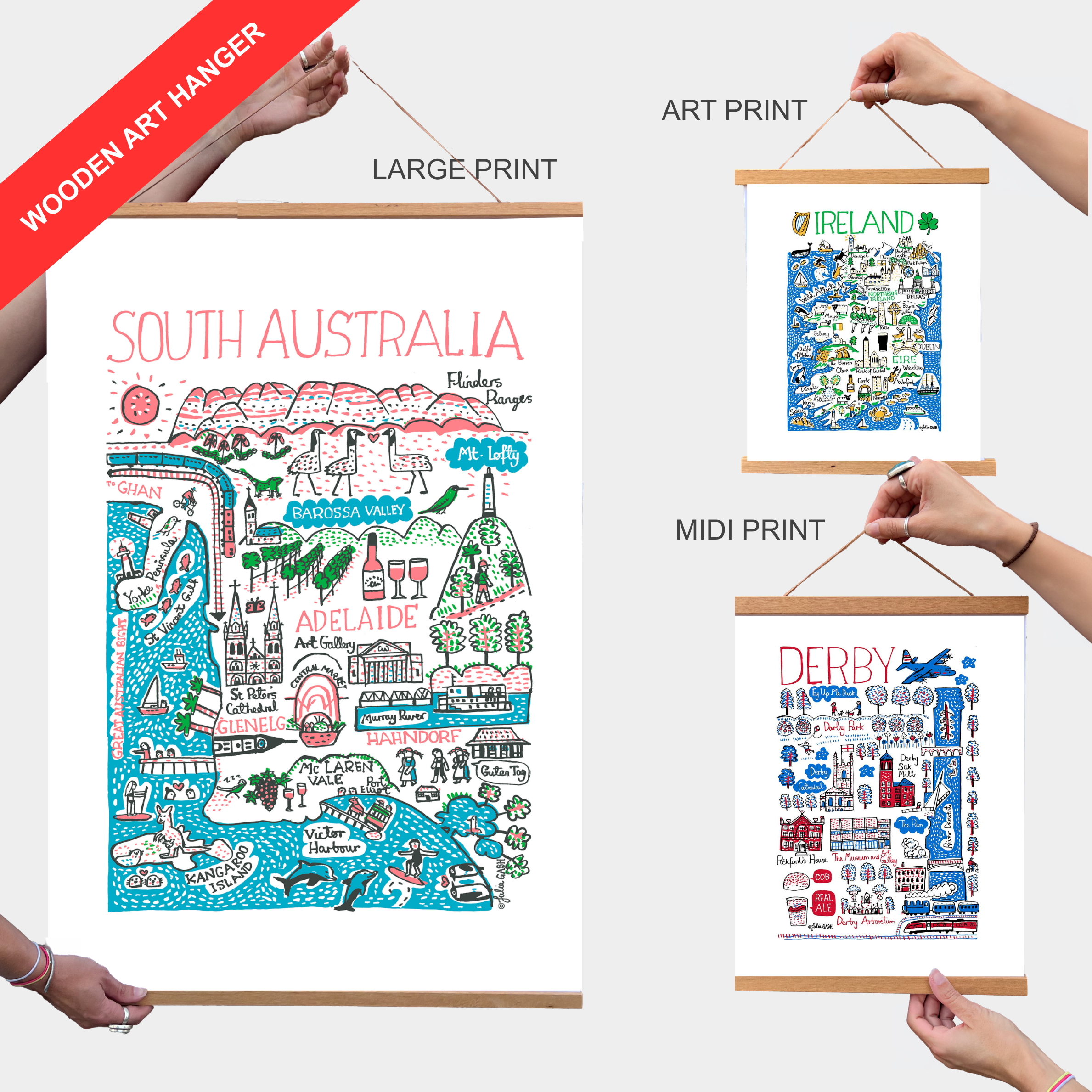 Aberdeen Art Print - Julia Gash