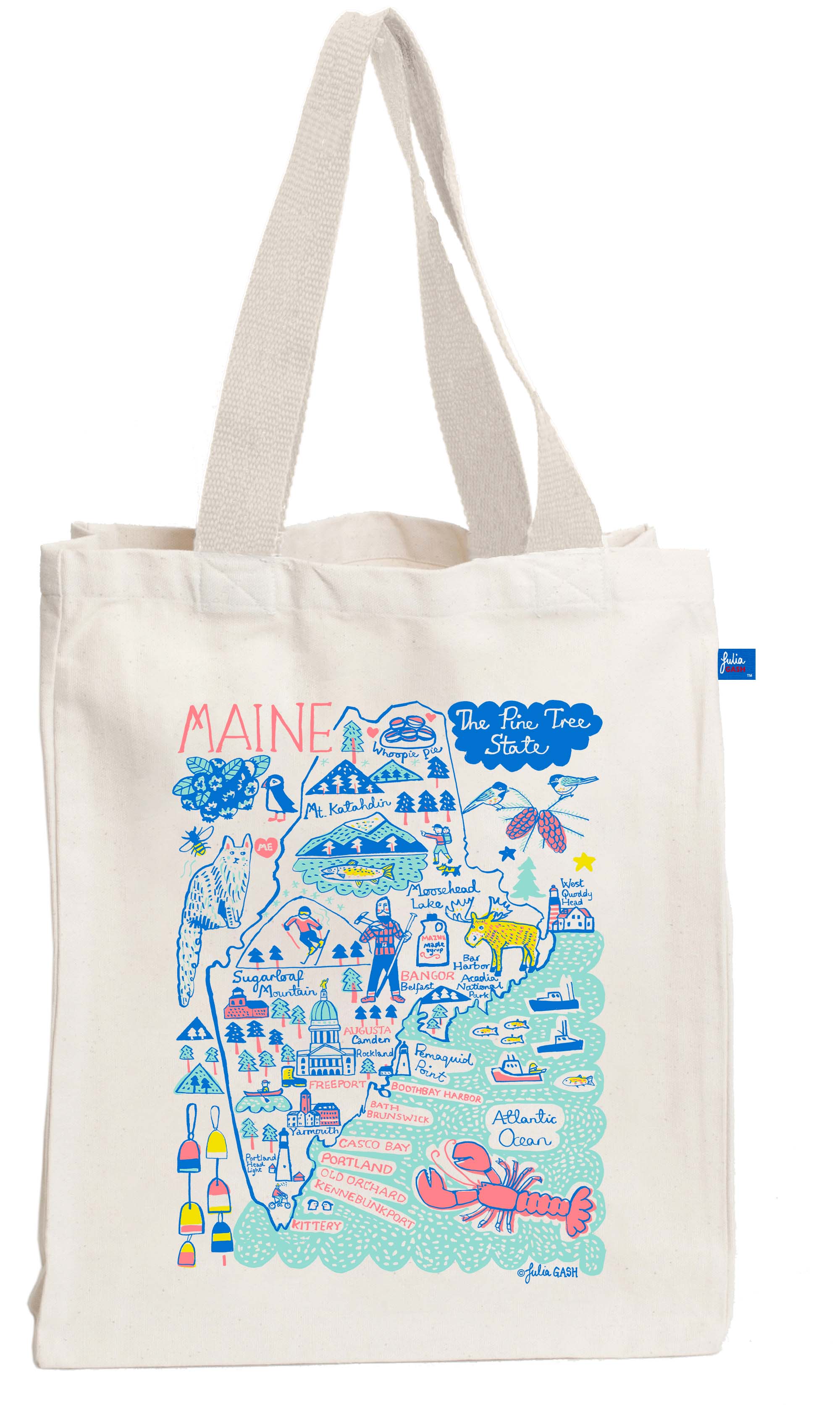 Maine Tote Bag