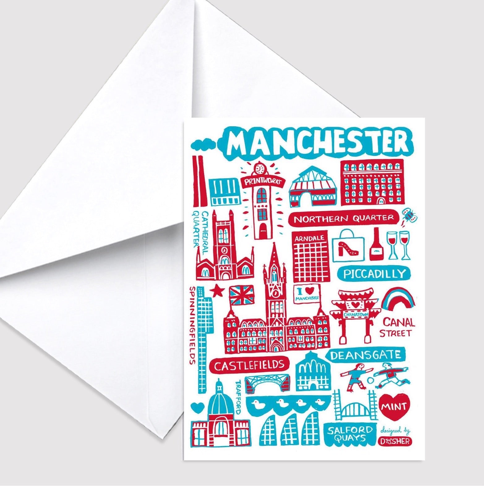 Greeting Card by Julia Gash