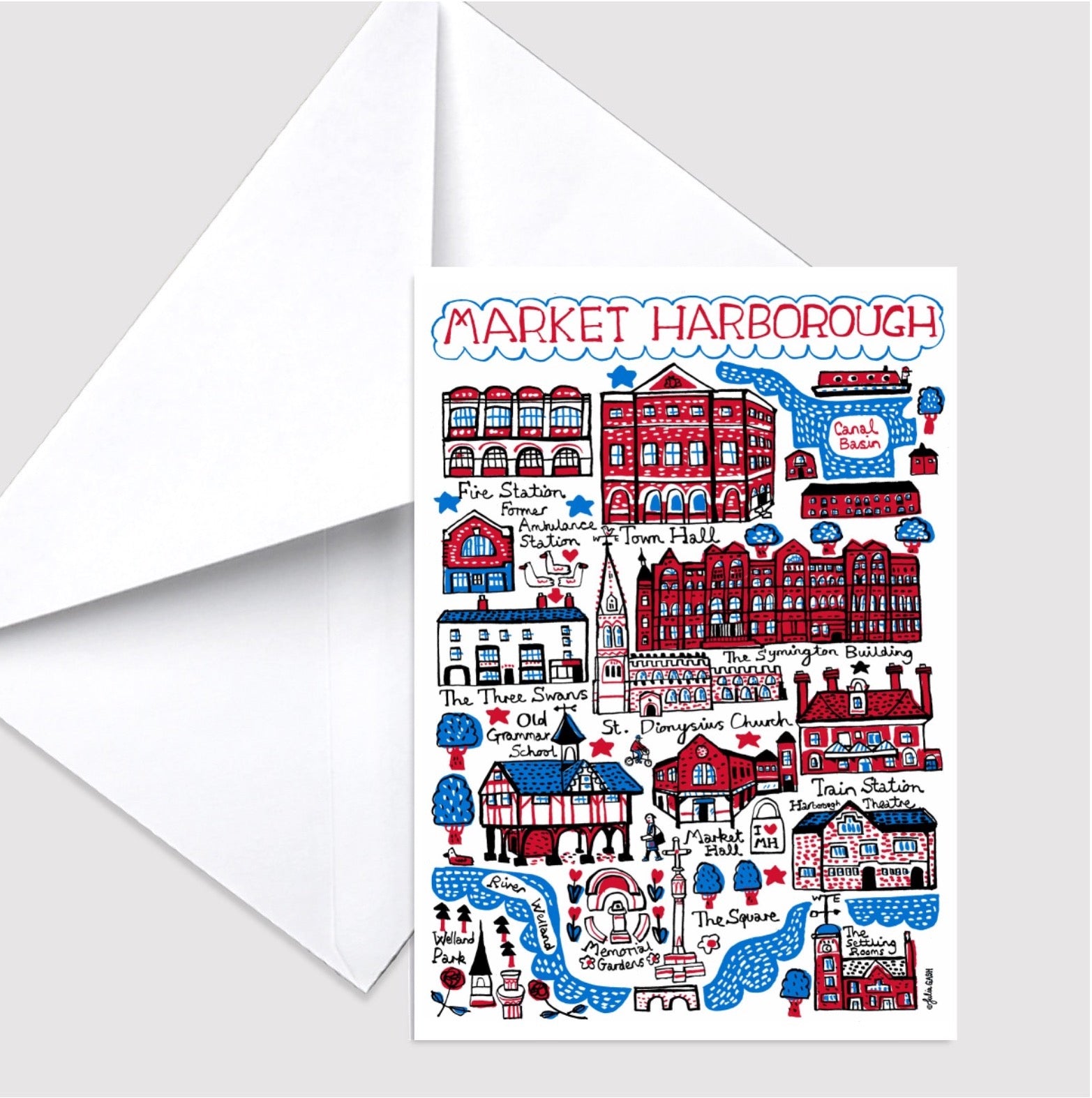 Greeting Card by Julia Gash