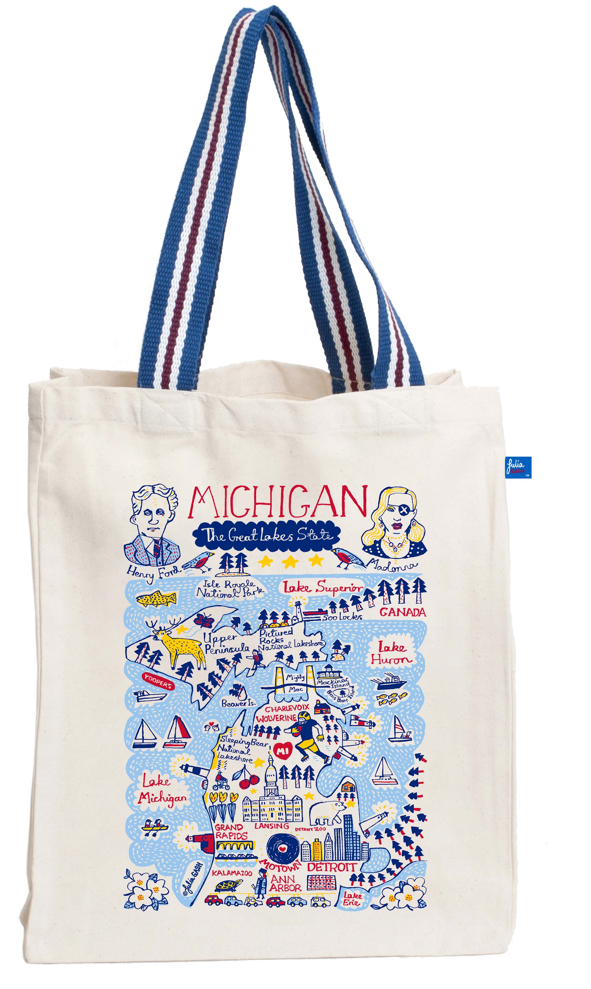 Michigan Tote Bag