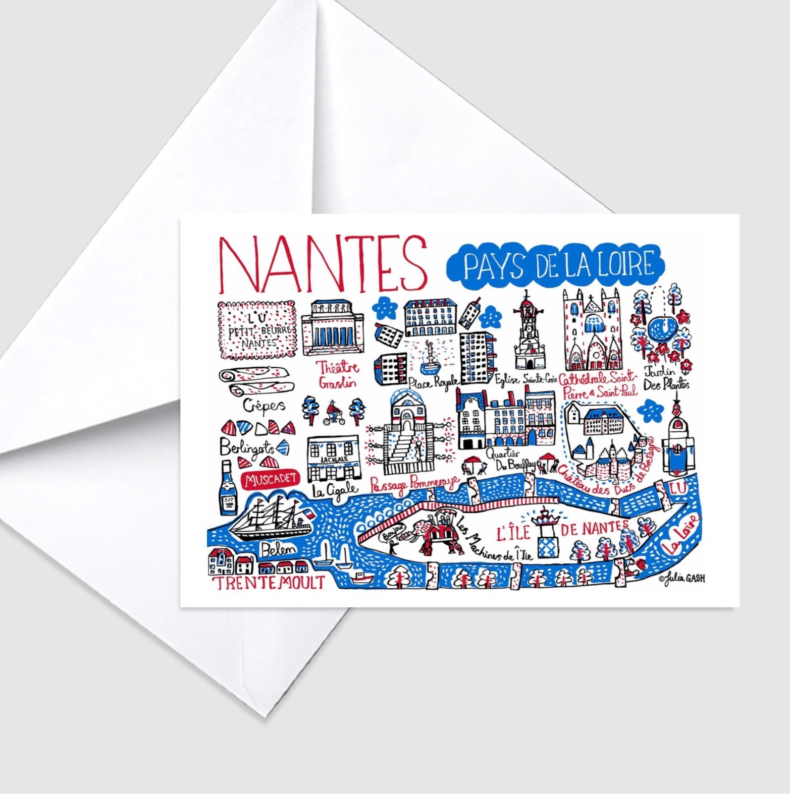 Greeting Card by Julia Gash