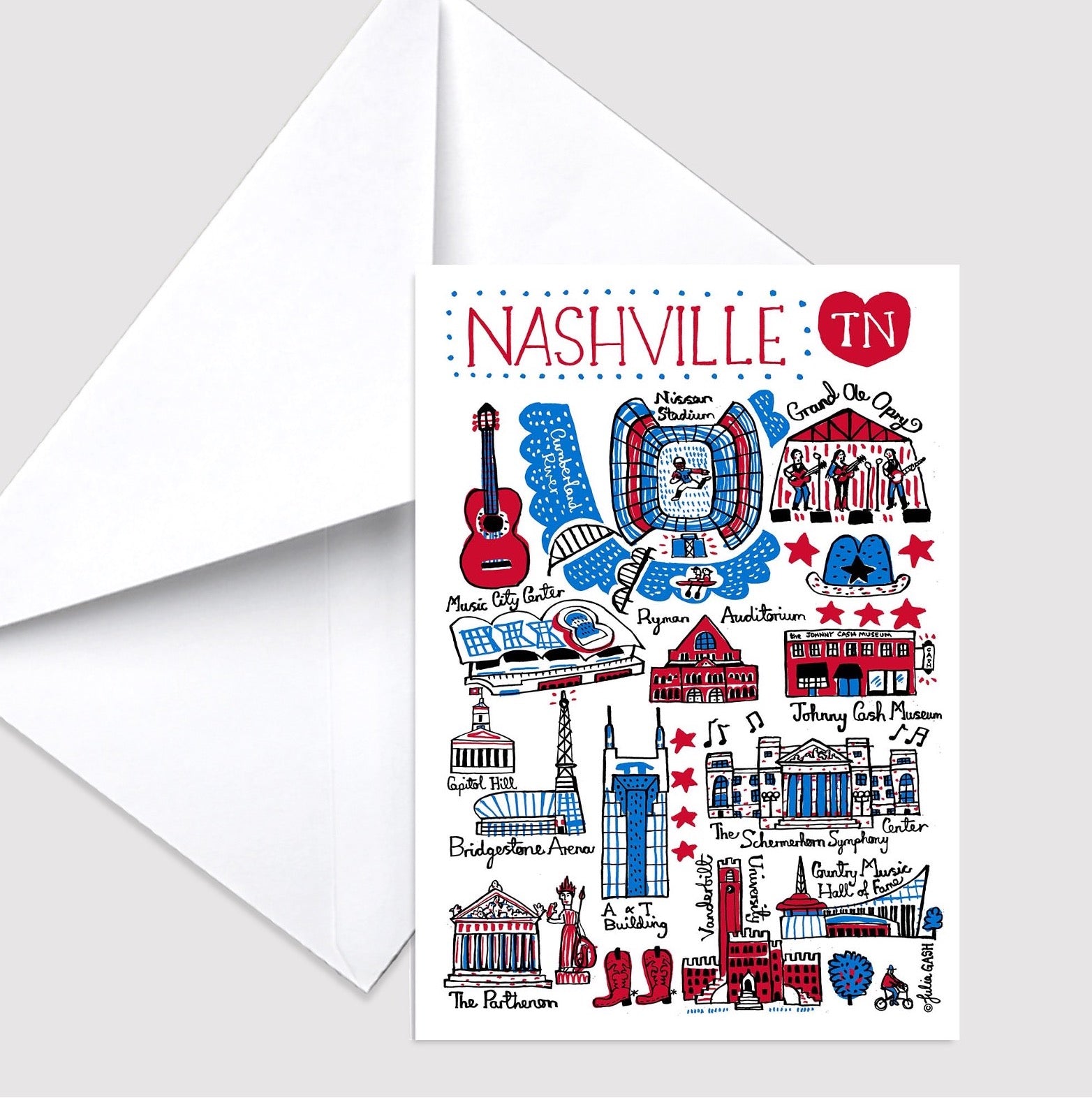 Greeting Card by Julia Gash