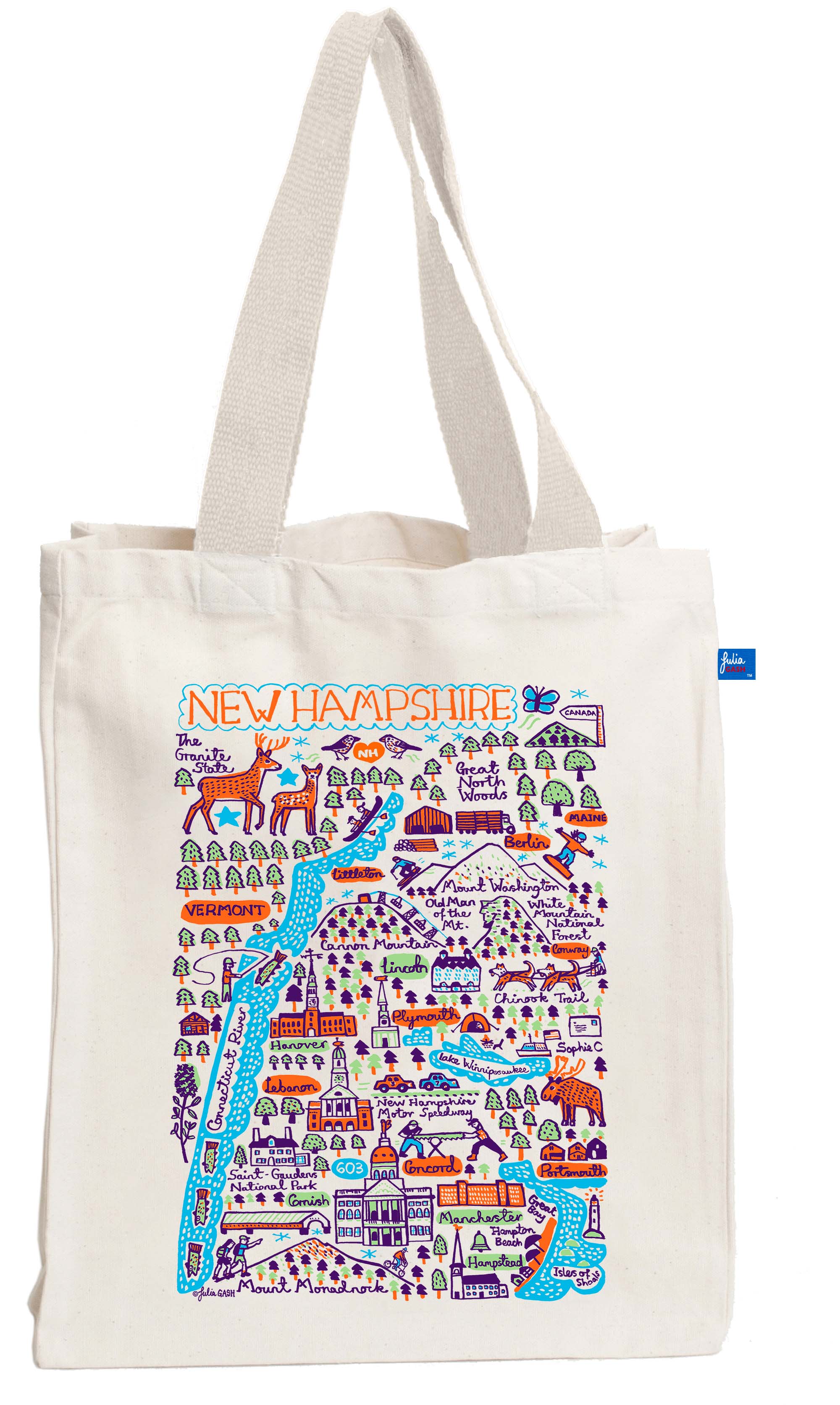 New Hampshire Tote Bag