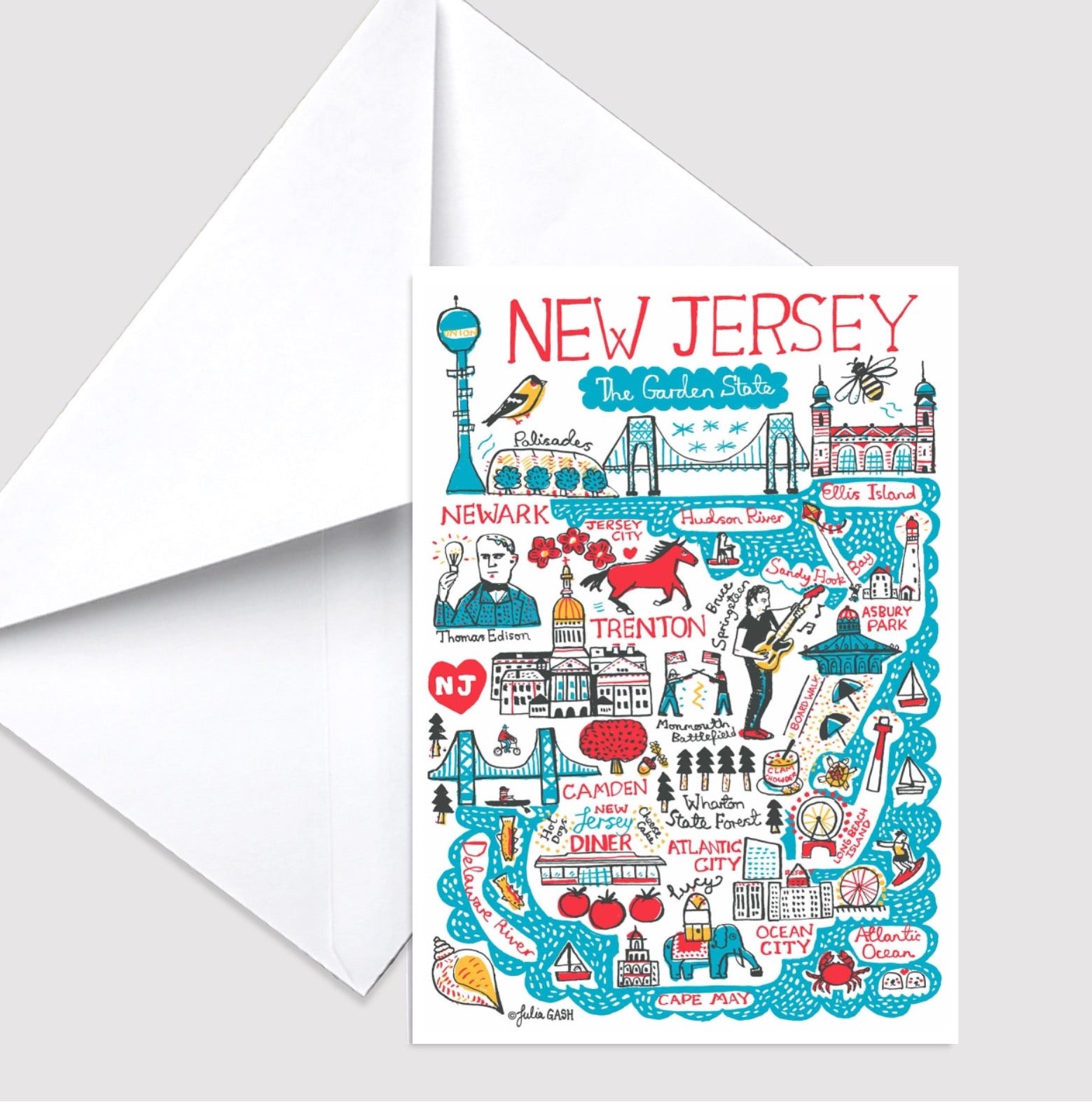 Greeting Card by Julia Gash