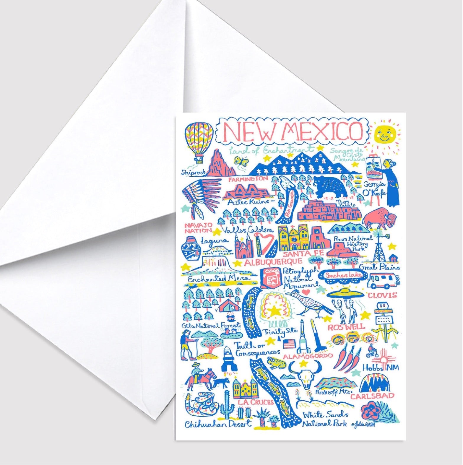 Greeting Card by Julia Gash