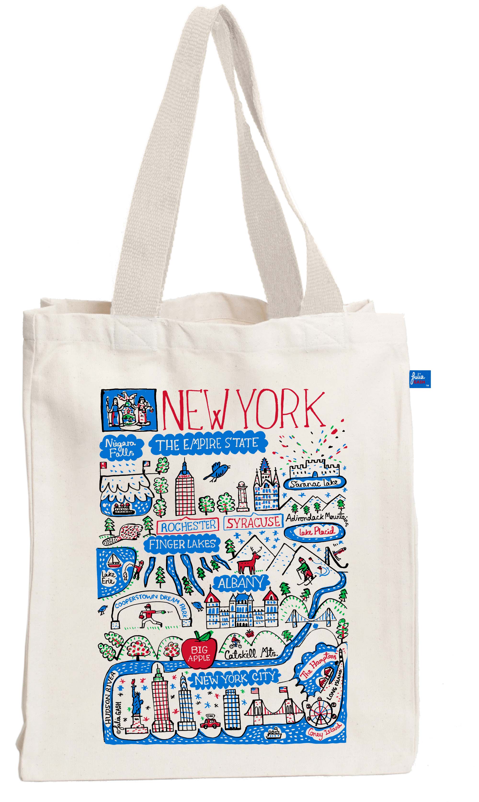 New York State Tote Bag