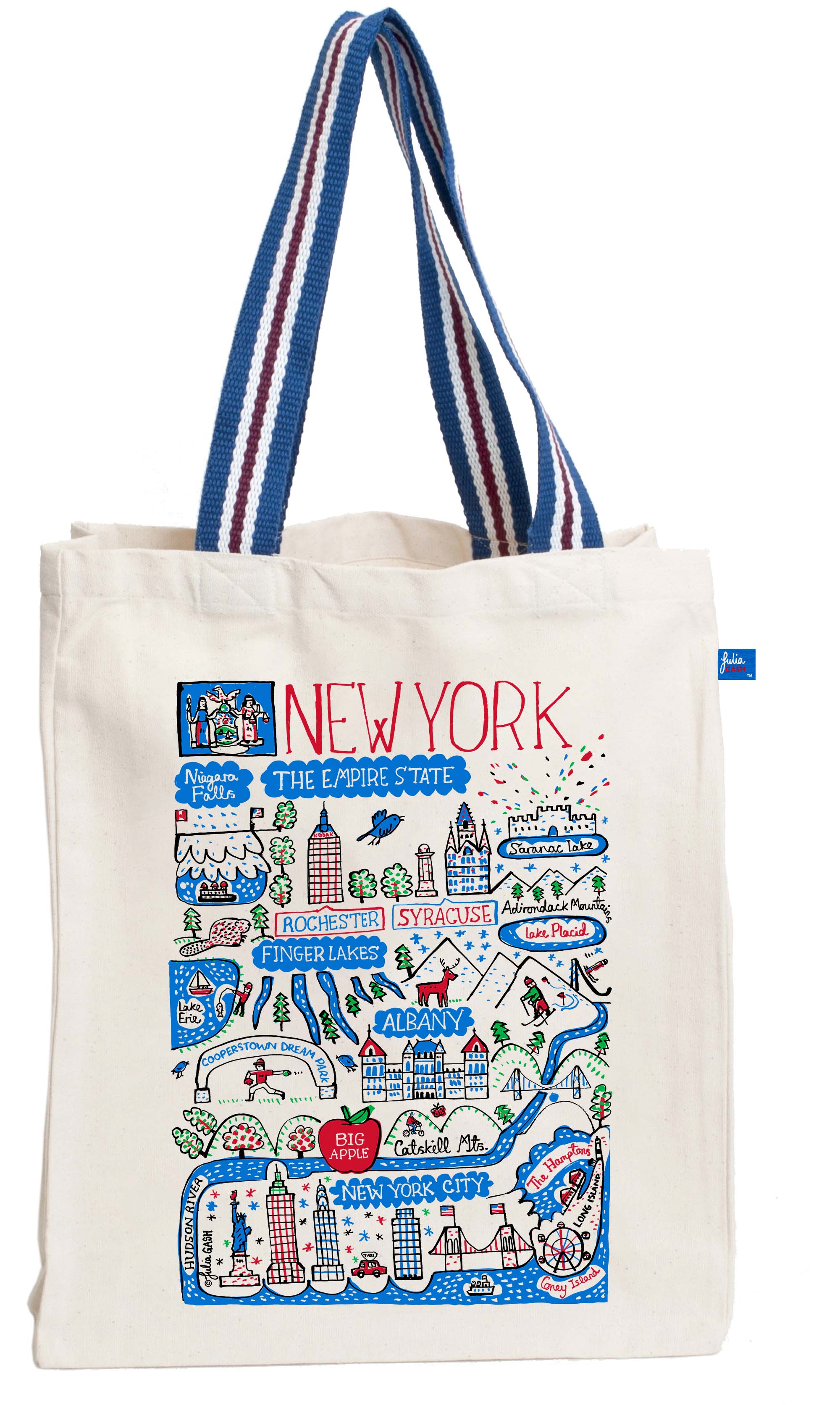 New York State Tote Bag