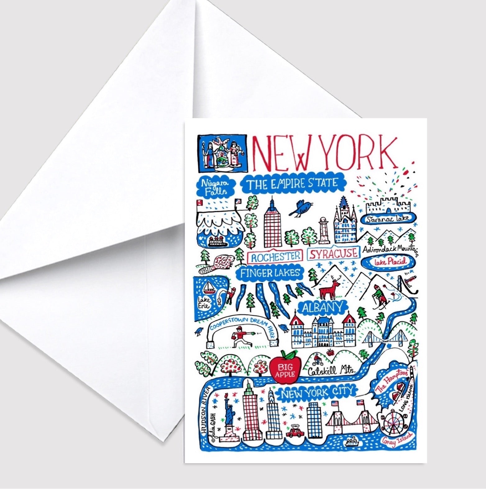 Greeting Card by Julia Gash