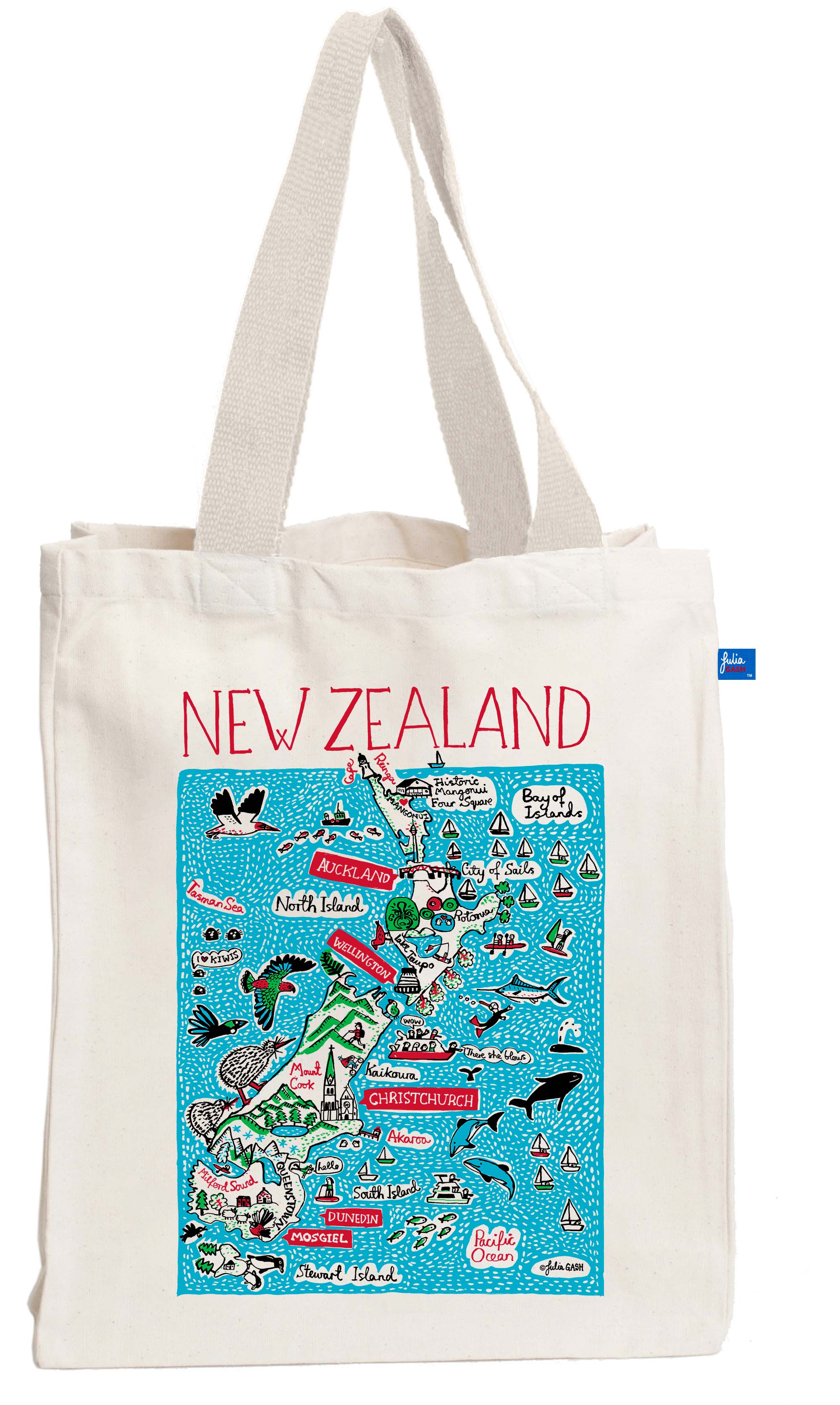 New Zealand Tote Bag