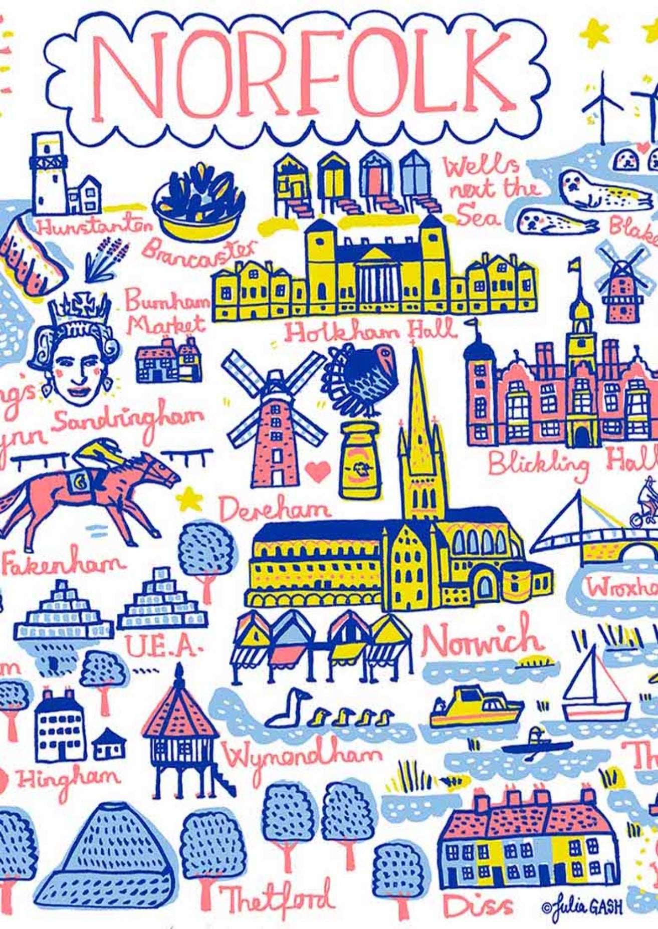 Greeting Card by Julia Gash